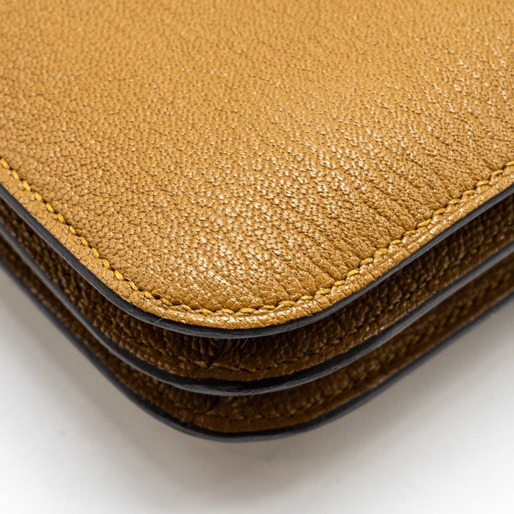 HERMES MINI CONSTANCE CHÈVRE MYSORE KRAFT GHW