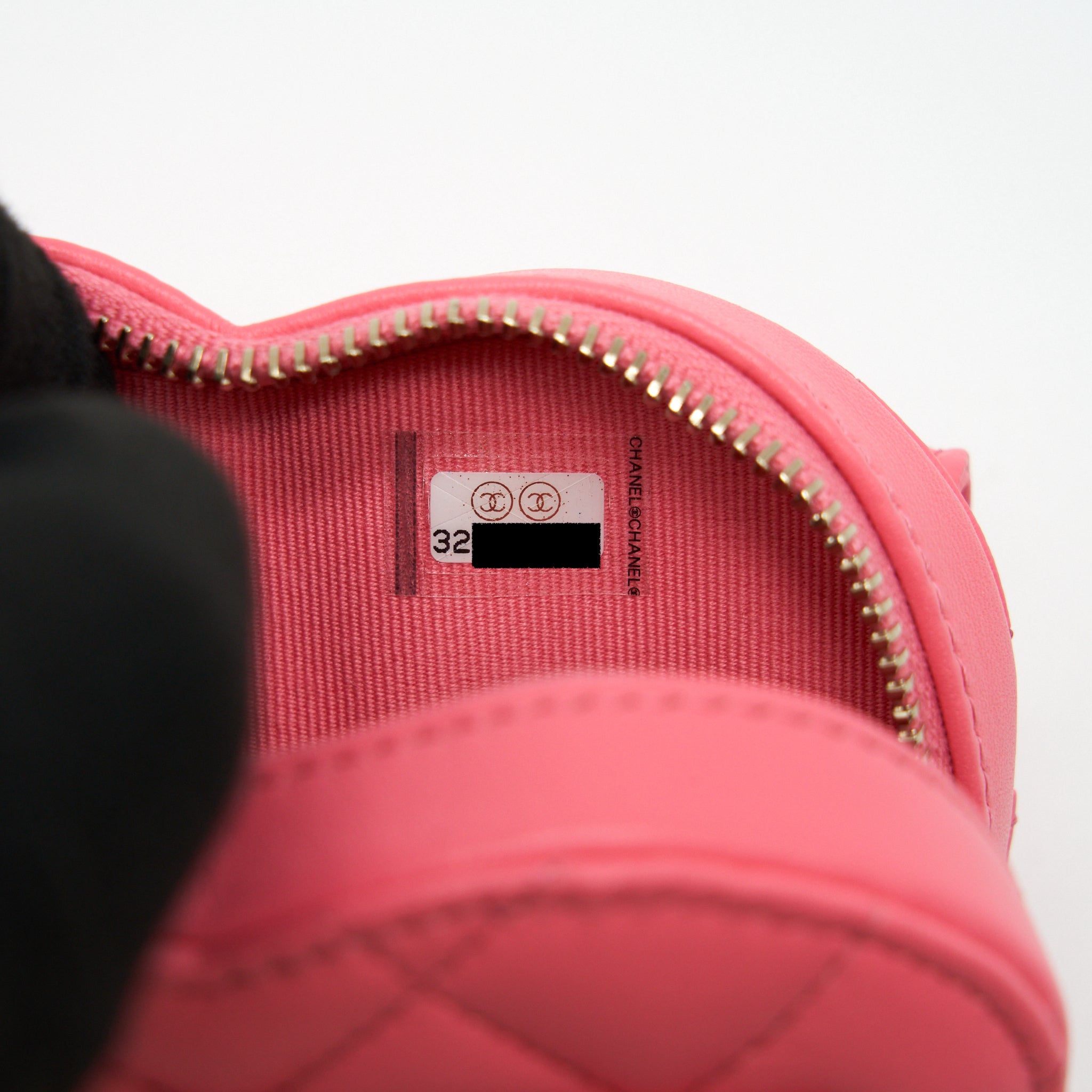 CHANEL 22S HEART BELT BAG LAMBSKIN PINK LGHW