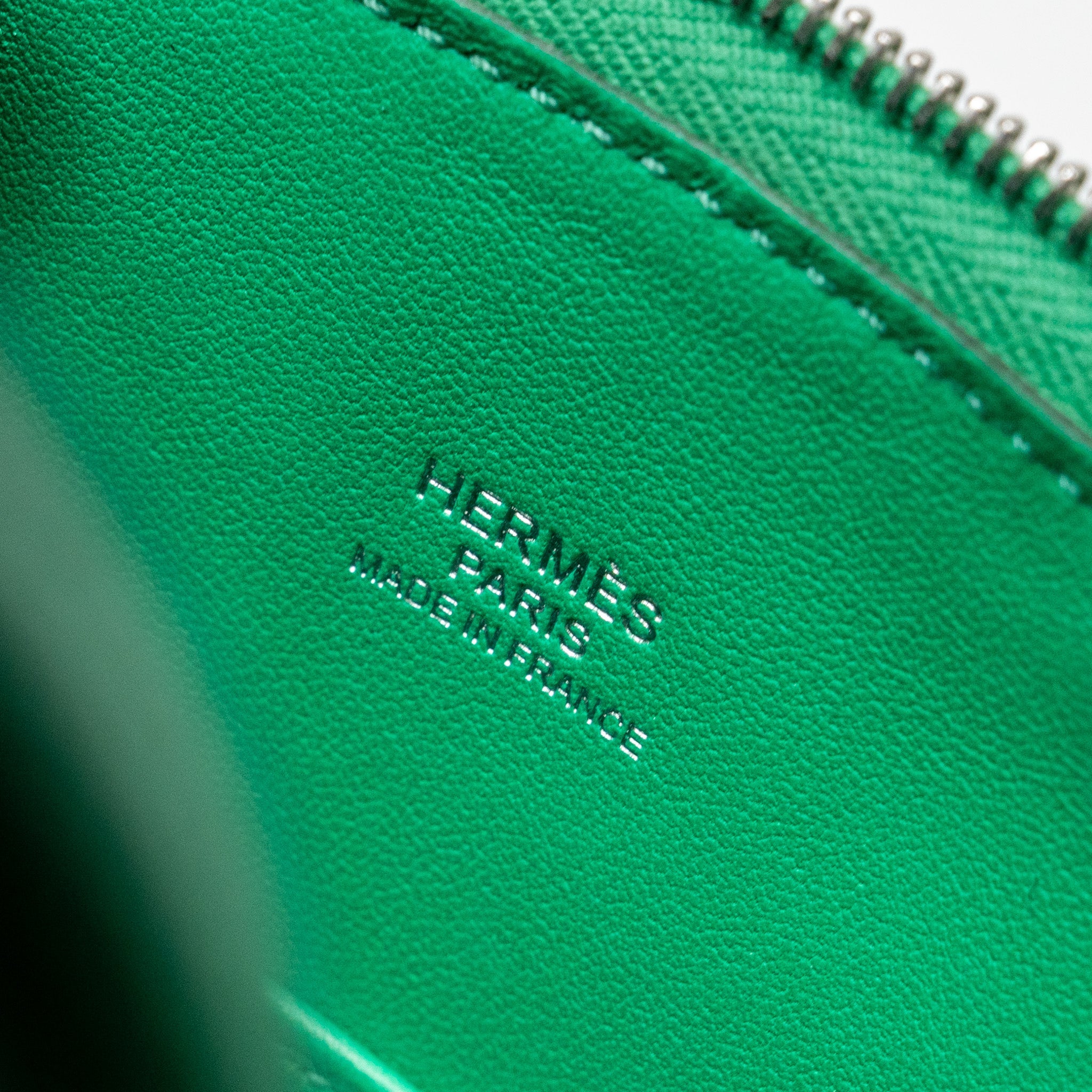 HERMES MINI BOLIDE CHÈVRE MYSORE 6W MENTHE SHW