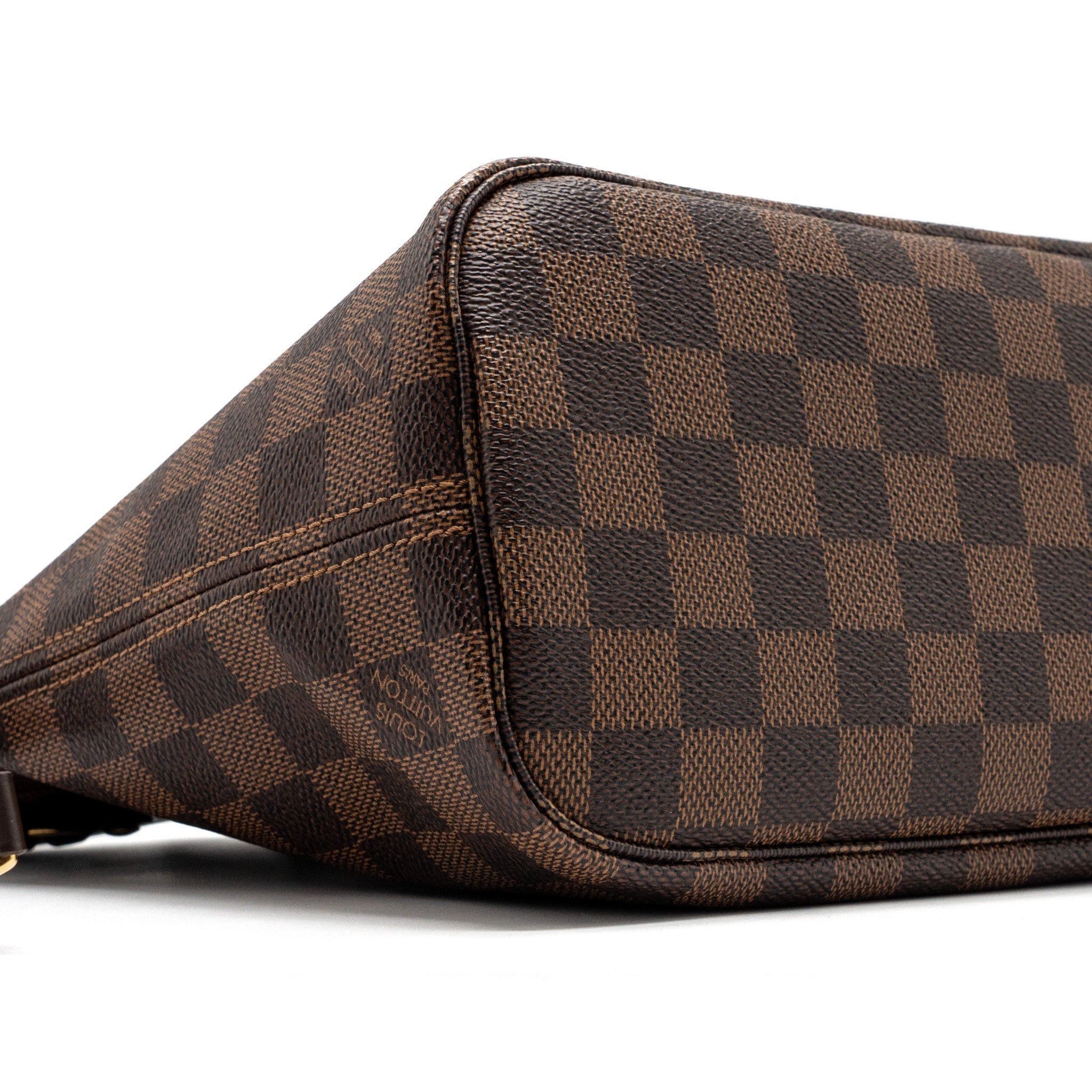 LOUIS VUITTON NEVERFULL PM DAMIER EBENE CANVAS GHW (NEW VERSION)