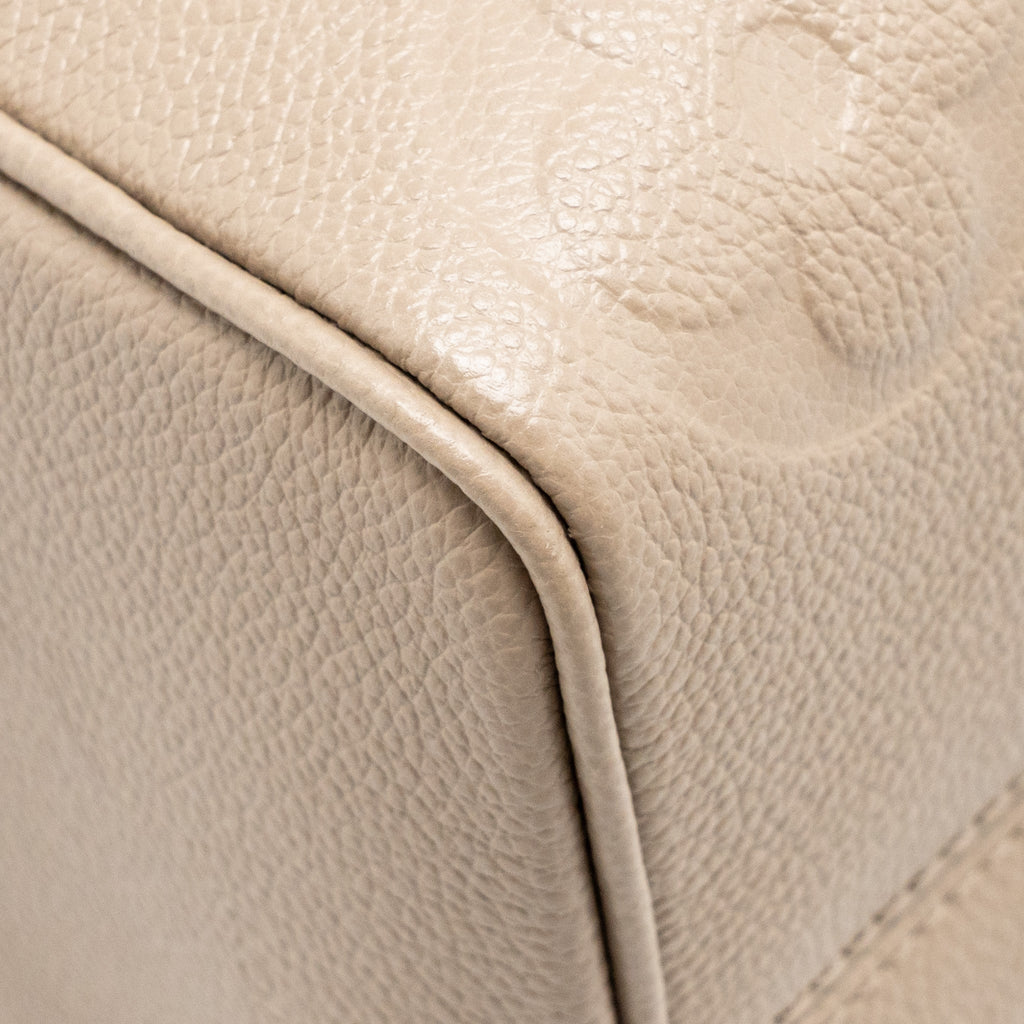 LOUIS VUITTON SPEEDY BANDOULIÈRE 25 EMPREINTE LEATHER TOURTERELLE GHW