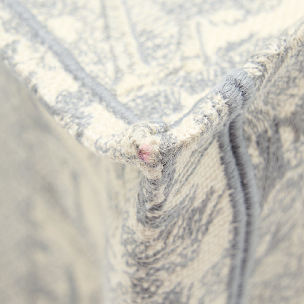 DIOR MEDIUM DIOR BOOK TOTE GREY TOILE DE JOUY EMBROIDERY