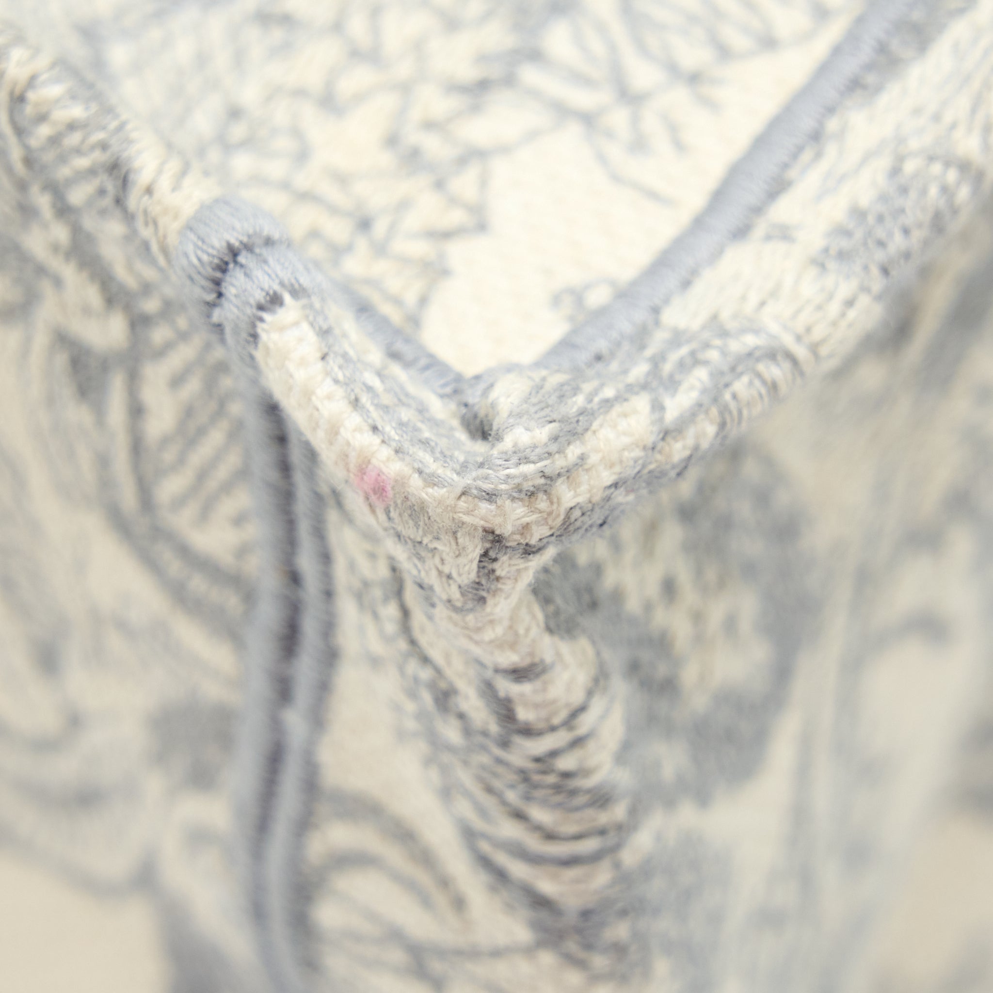 DIOR MEDIUM DIOR BOOK TOTE GREY TOILE DE JOUY EMBROIDERY