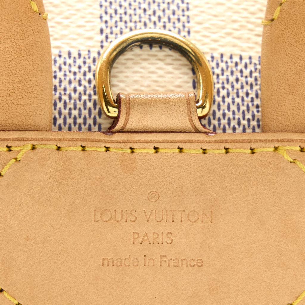 LOUIS VUITTON SPERONE BB BACKPACK DAMIER AZUR GHW