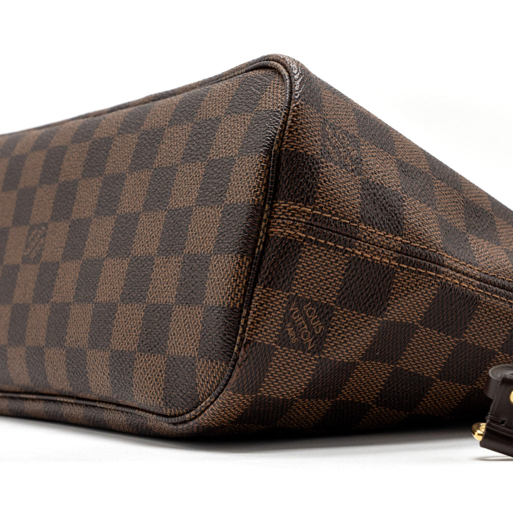 LOUIS VUITTON NEVERFULL PM DAMIER EBENE CANVAS GHW (NEW VERSION)