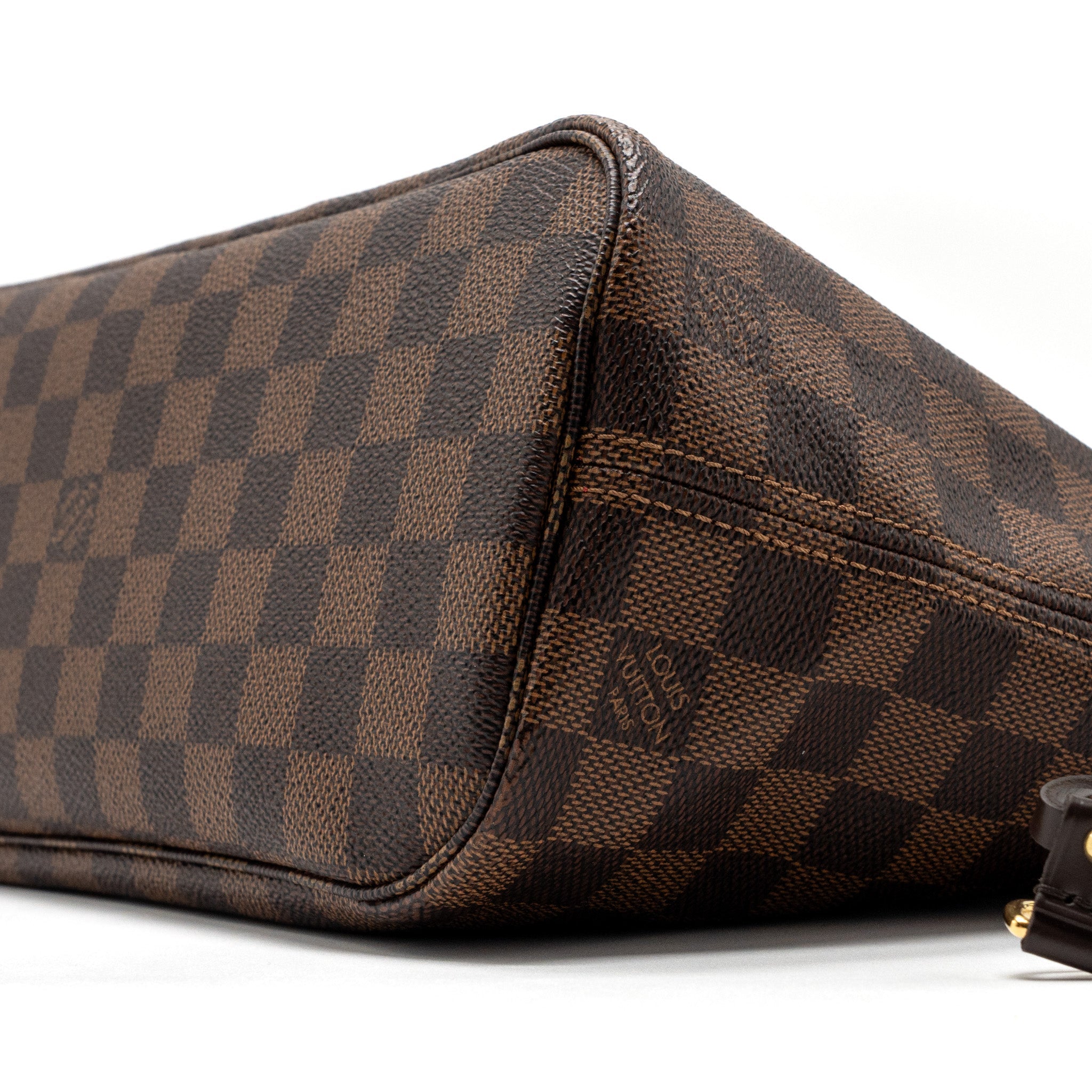 LOUIS VUITTON NEVERFULL PM DAMIER EBENE CANVAS GHW (NEW VERSION)