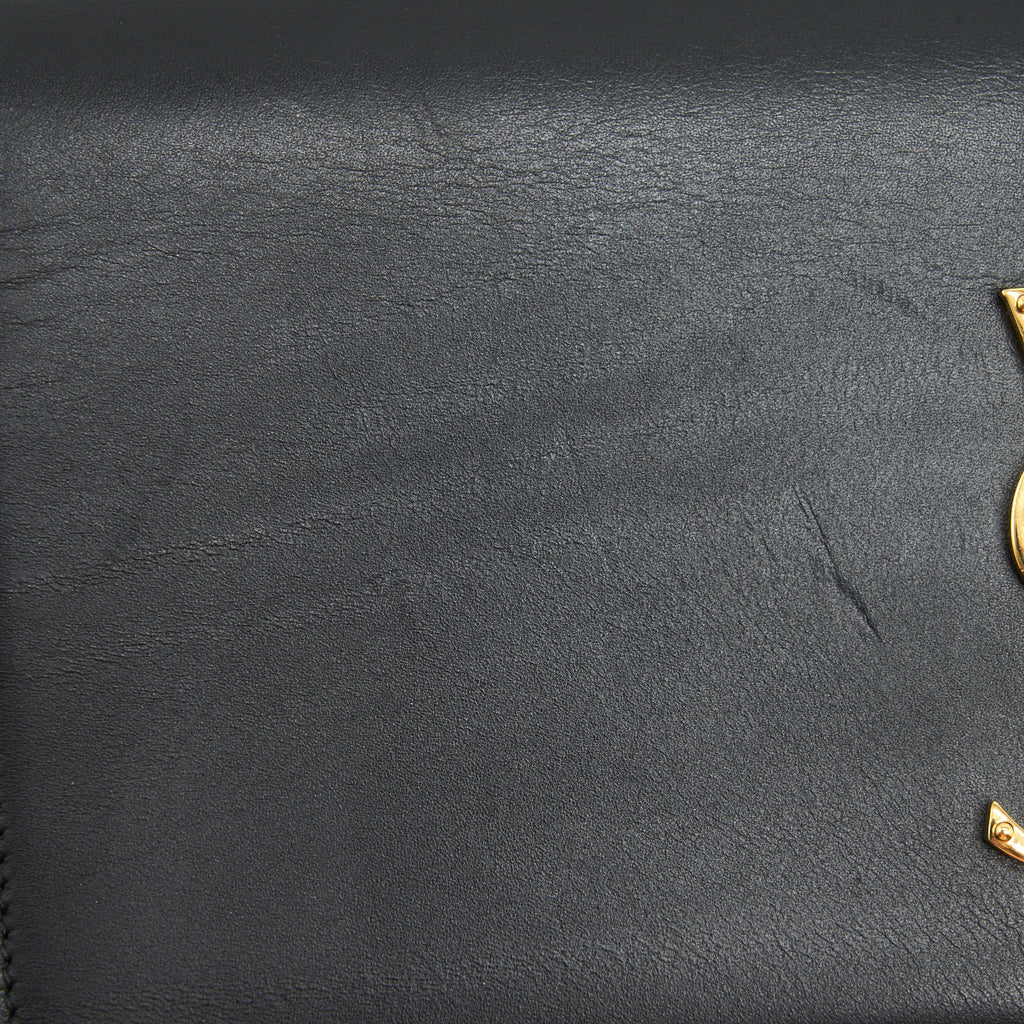 SAINT LAURENT MEDIUM KATE BAG TASSEL BLACK GHW