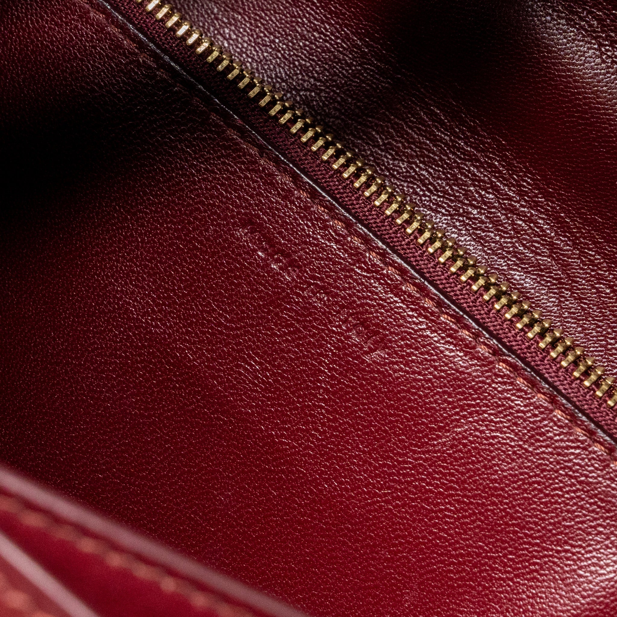 CELINE MEDIUM CLASSIC BOX BAG CALFSKIN DARK RED GHW