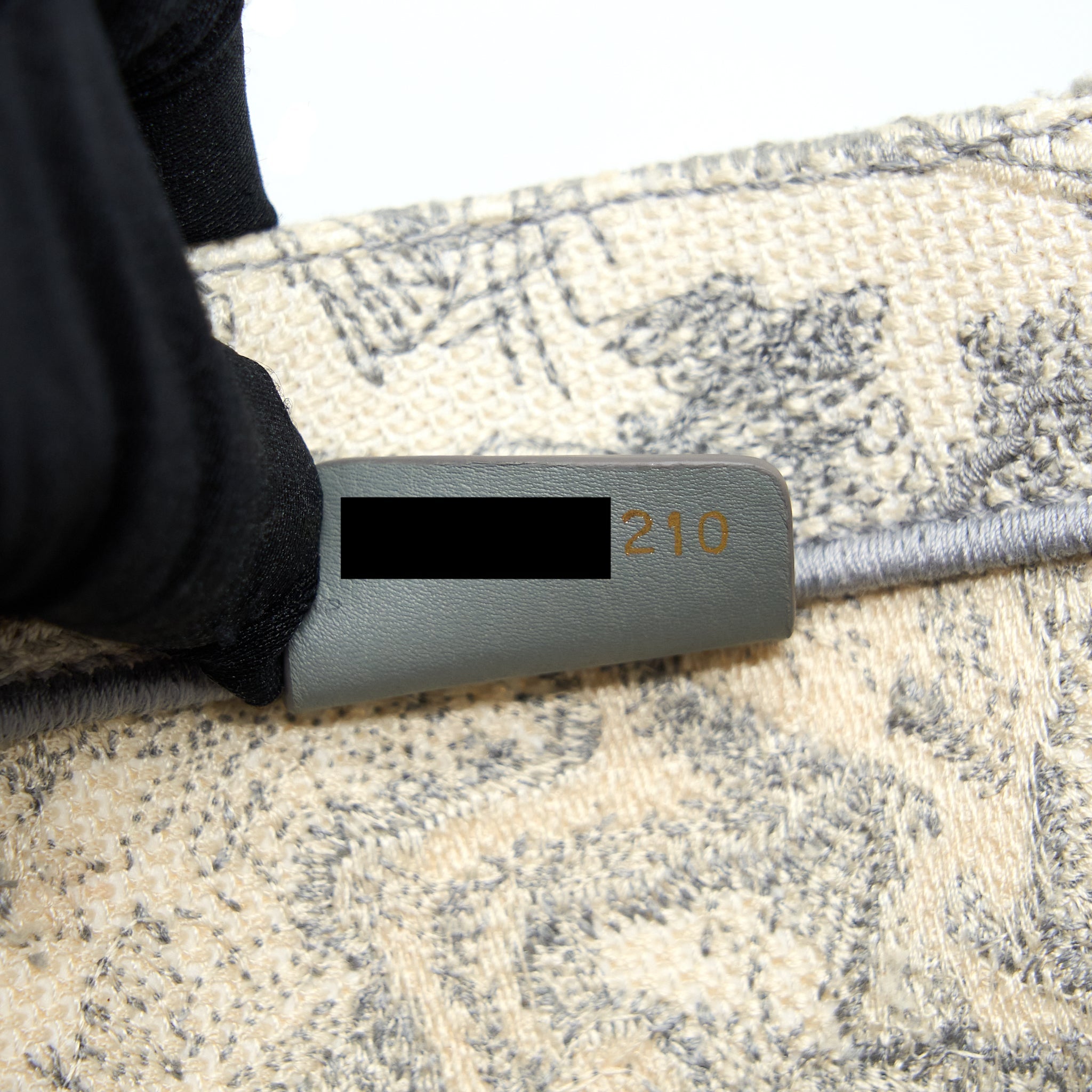 DIOR MEDIUM DIOR BOOK TOTE GREY TOILE DE JOUY EMBROIDERY