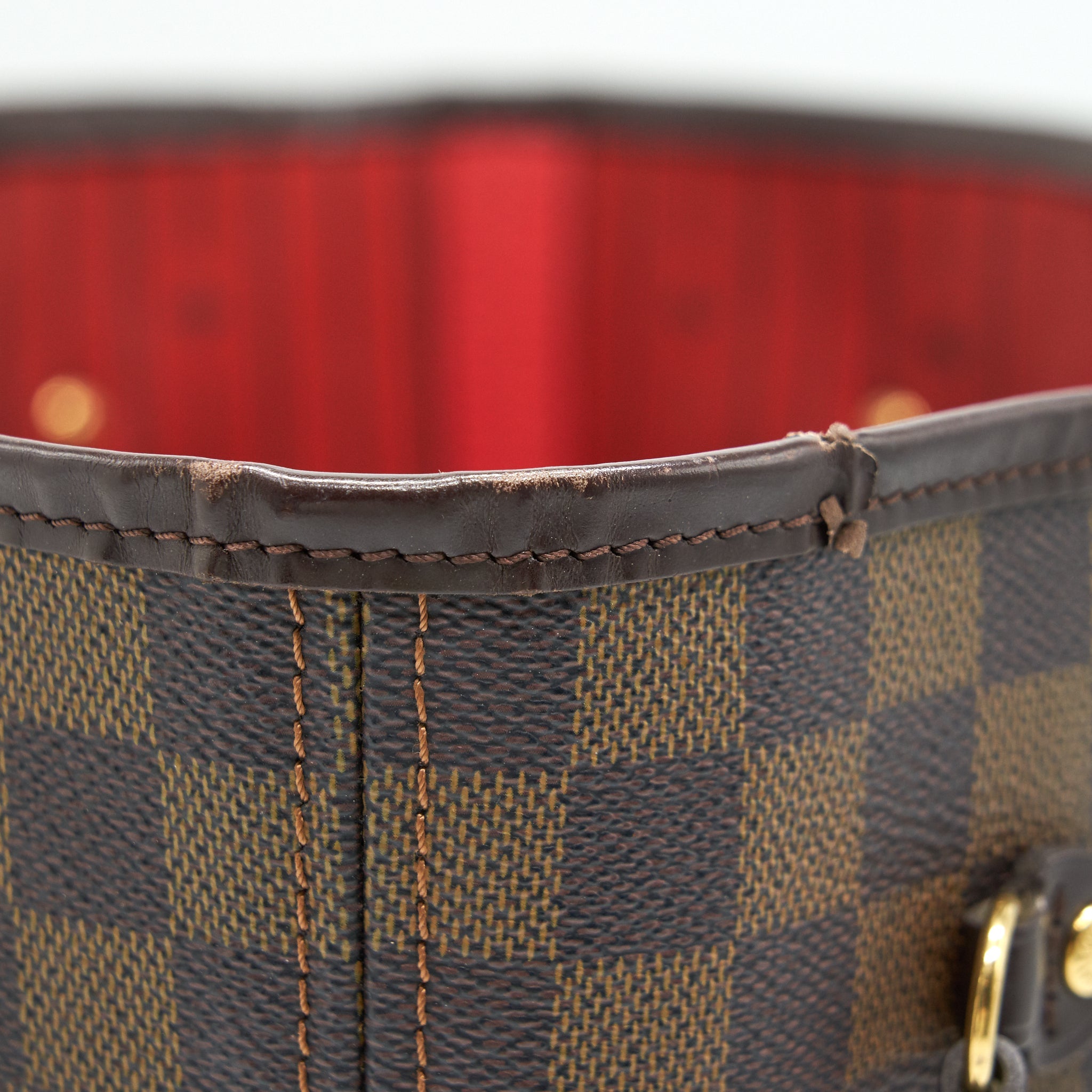 LOUIS VUITTON NEVERFULL MM DAMIER EBENE
