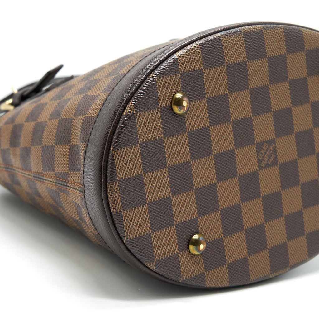 LOUIS VUITTON MARAIS DAMIER EBENE PETIT BUCKET BAG