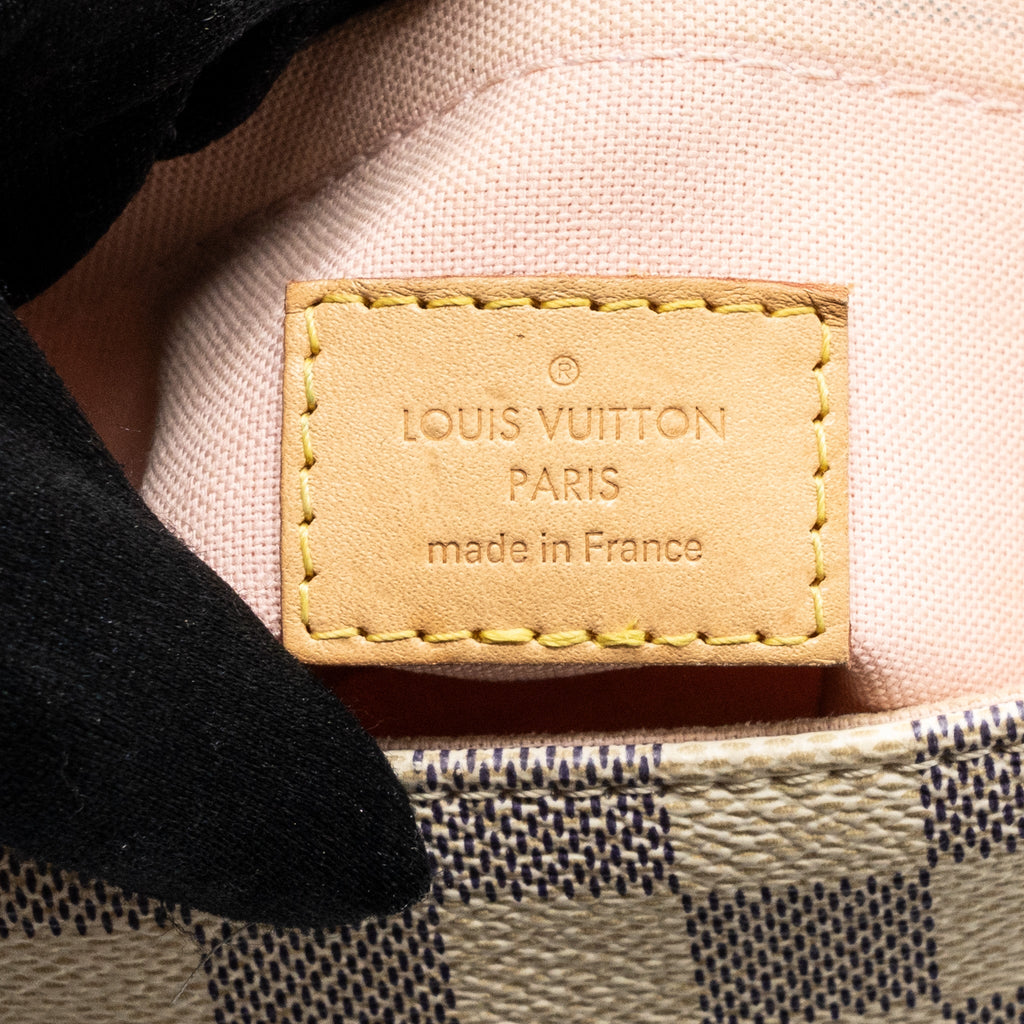 LOUIS VUITTON CROISETTE DAMIER AZUR CANVAS GHW