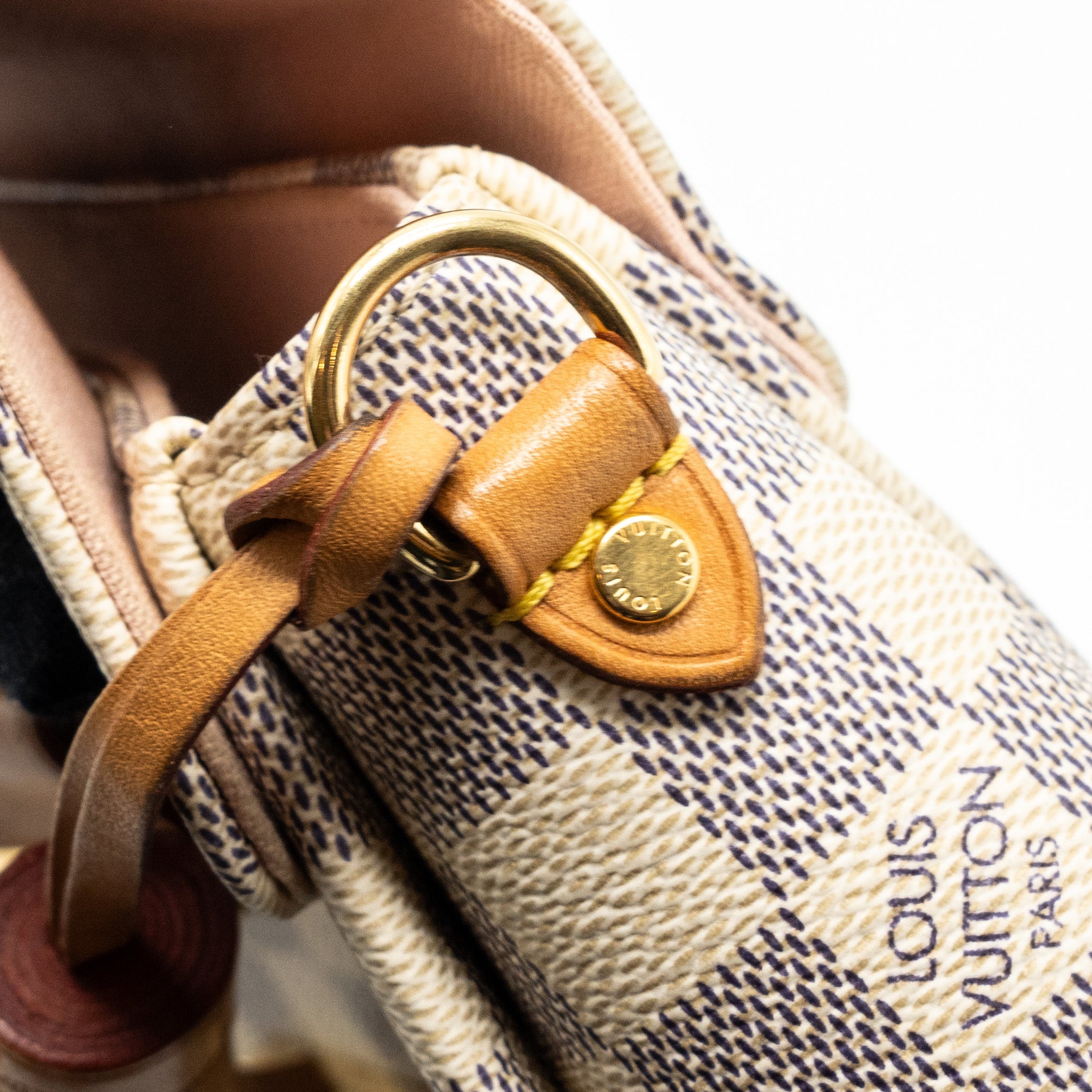 LOUIS VUITTON CROISETTE DAMIER AZUR CANVAS GHW
