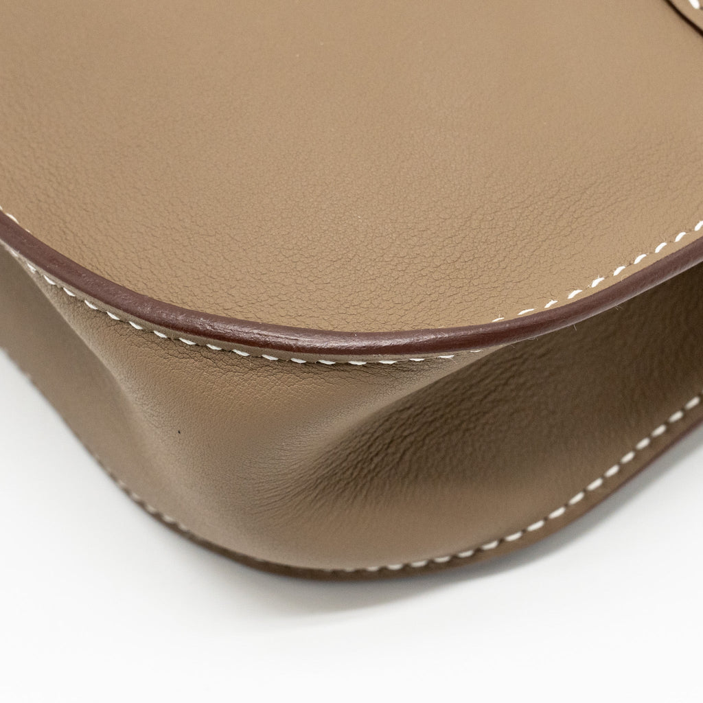 HERMES MINI JYPSIERE SWIFT ETOUPE GHW