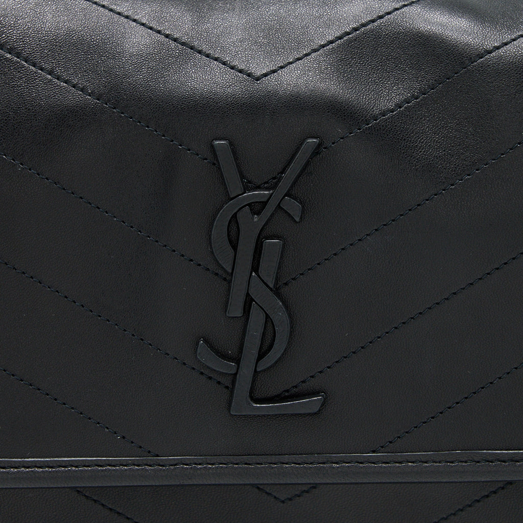 SAINT LAURENT MEDIUM NIKI BAG LAMBSKIN BLACK GHW