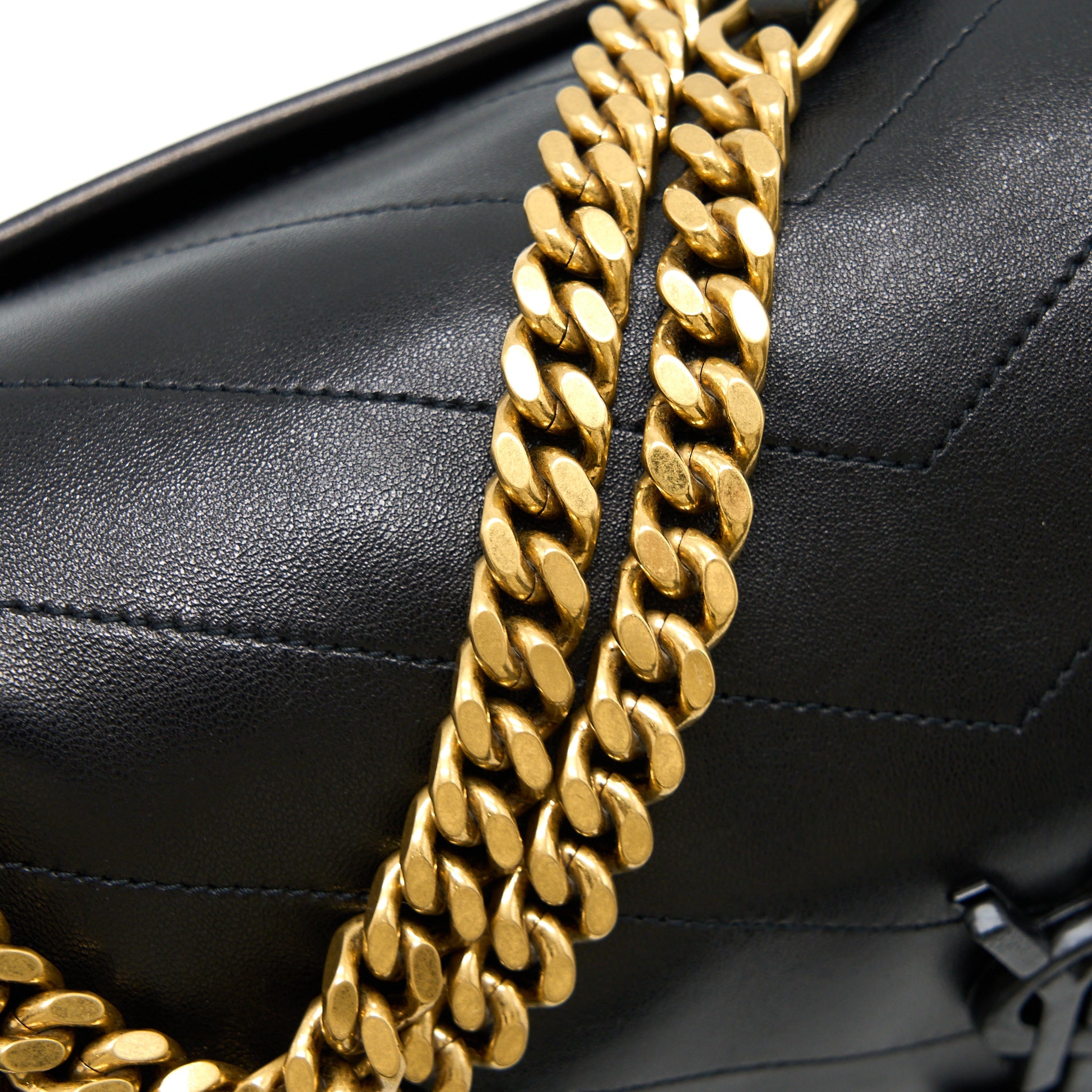 SAINT LAURENT MEDIUM NIKI BAG LAMBSKIN BLACK GHW