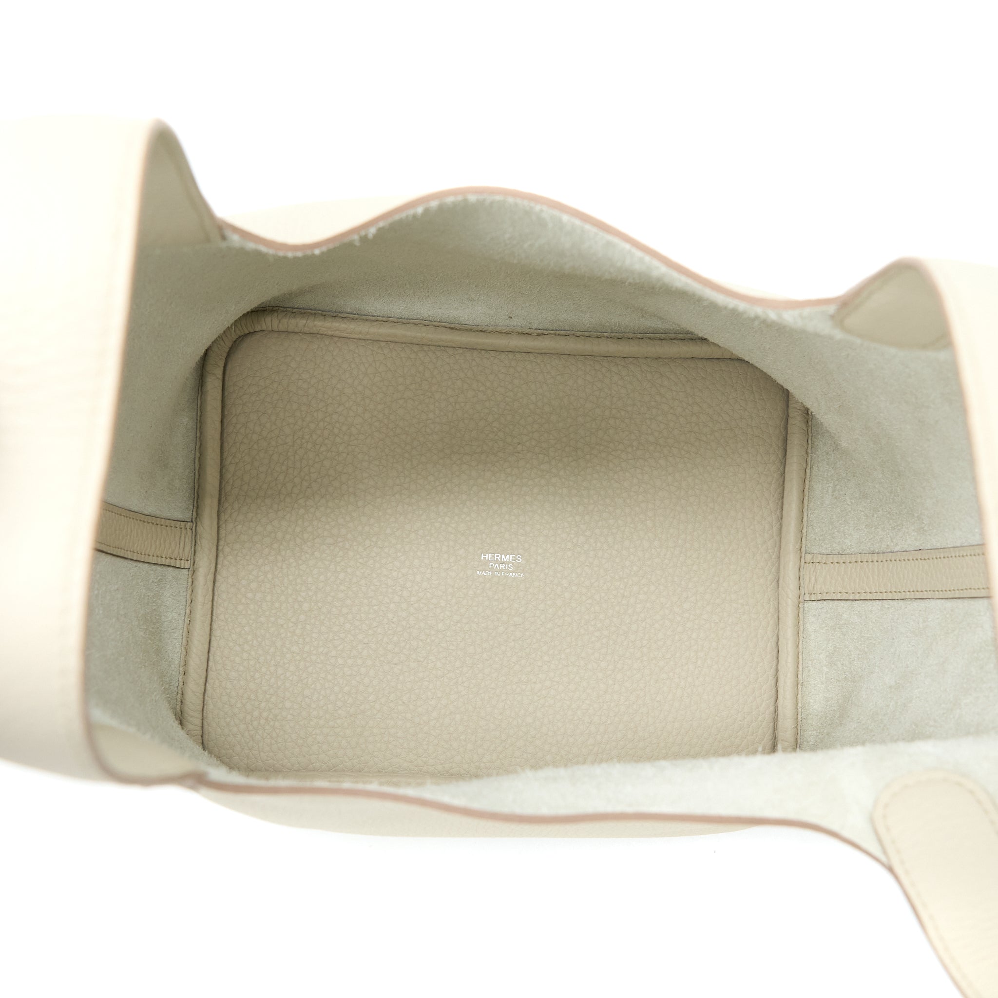 HERMES PICOTIN 22 LOCK BAG CLEMENCE 8L BETON SHW