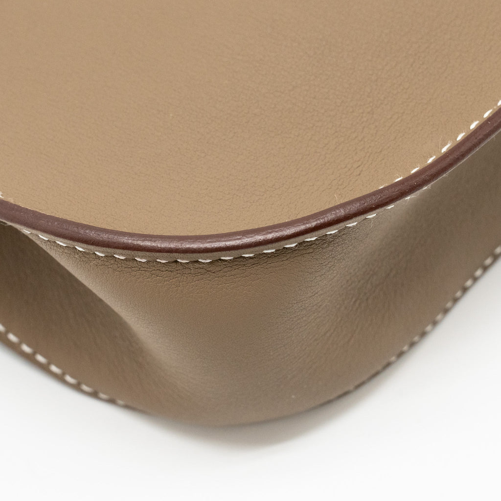 HERMES MINI JYPSIERE SWIFT ETOUPE GHW