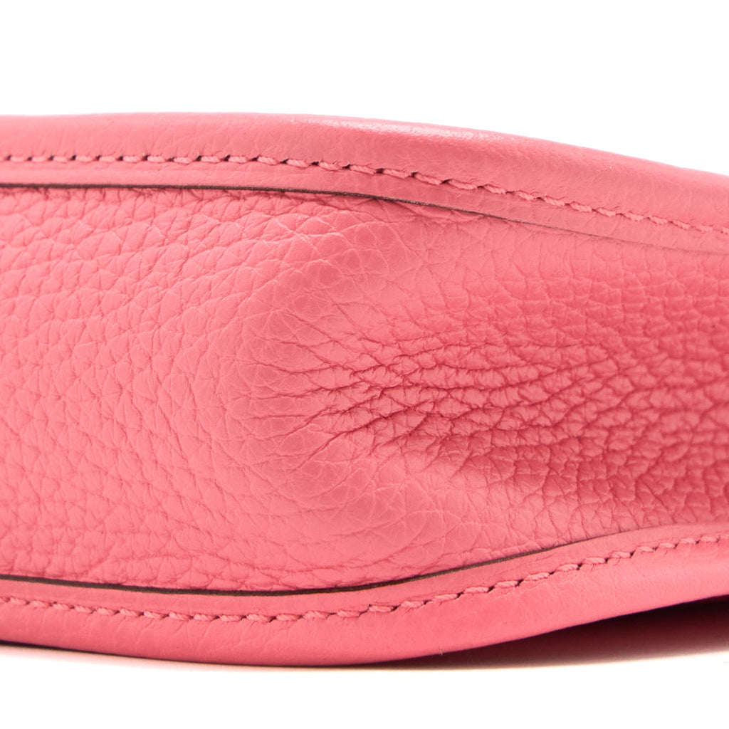 HERMES MINI EVELYNE CLEMENCE ROSE AZALEE SHW