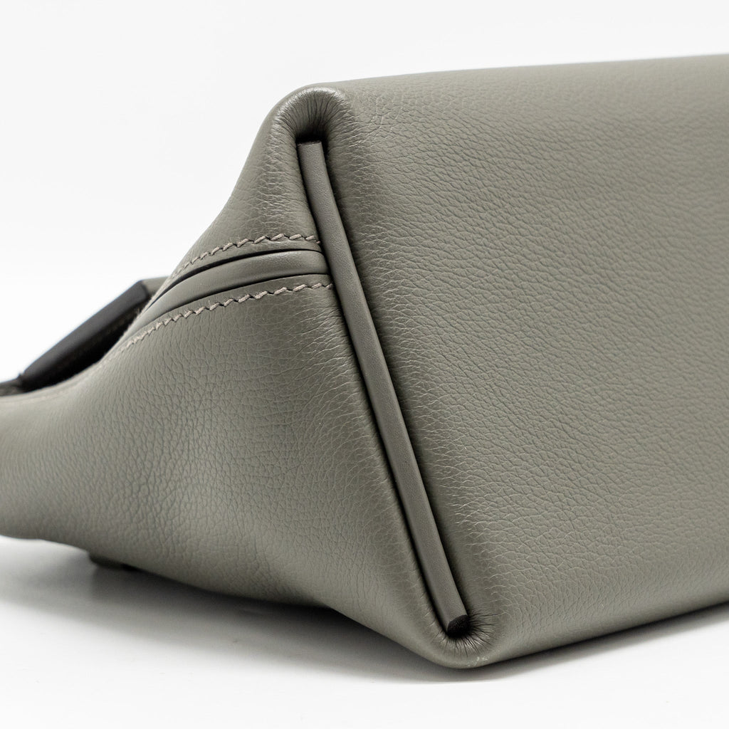 HERMES MINI 2424 24/24-21 BAG EVERCOLOR/SWIFT GRIS MEYER SHW