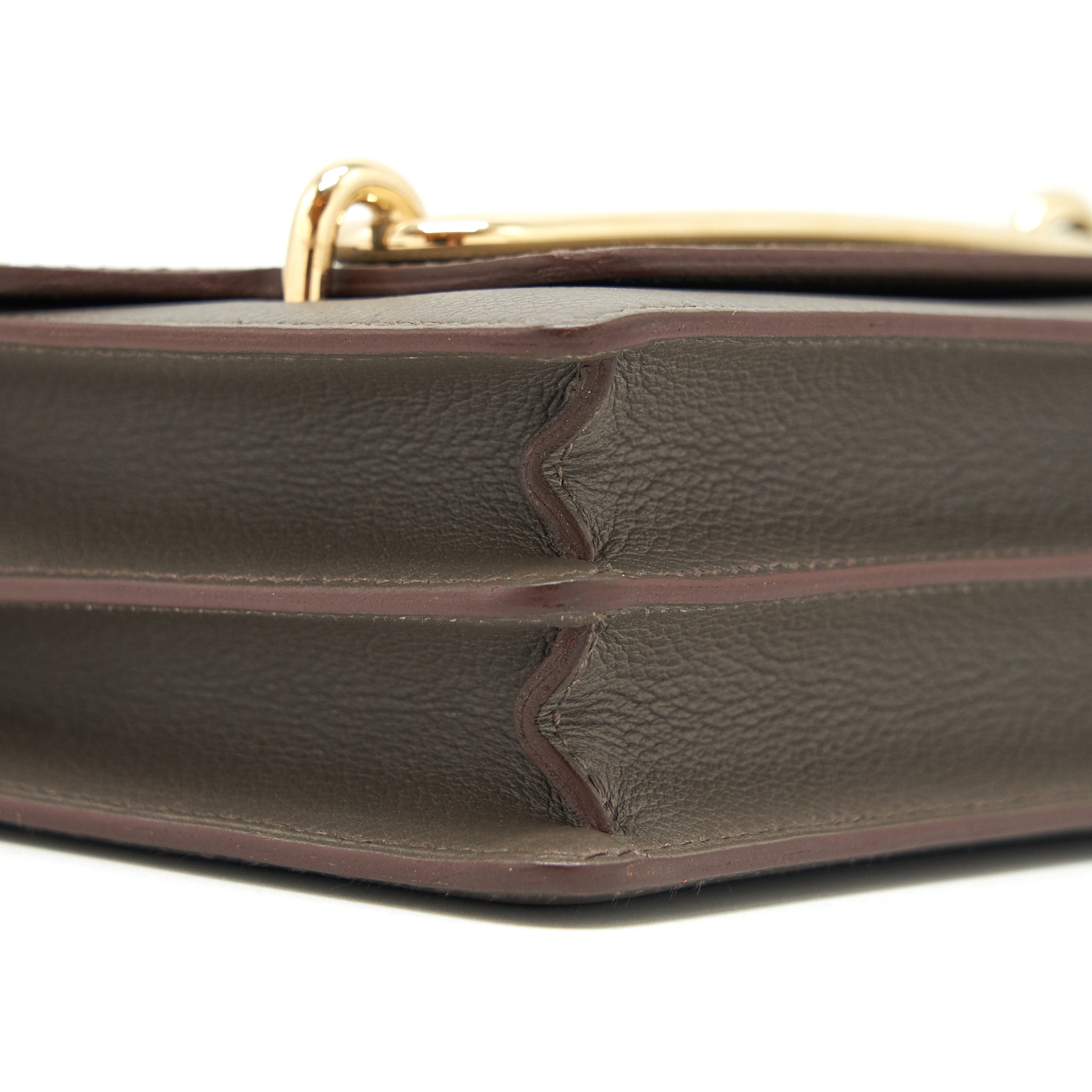 HERMES MINI ROULIS EVERCOLOR GRIS ETAIN GHW