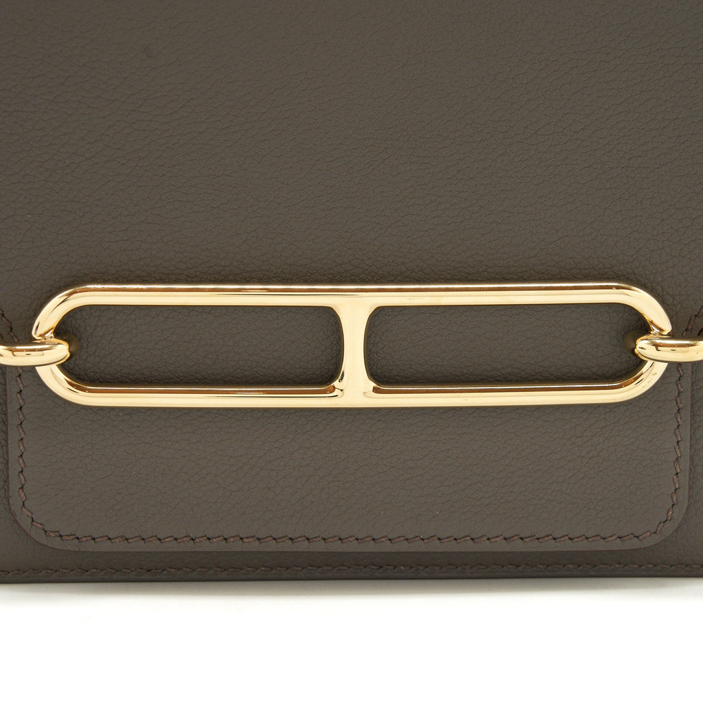 HERMES MINI ROULIS EVERCOLOR GRIS ETAIN GHW