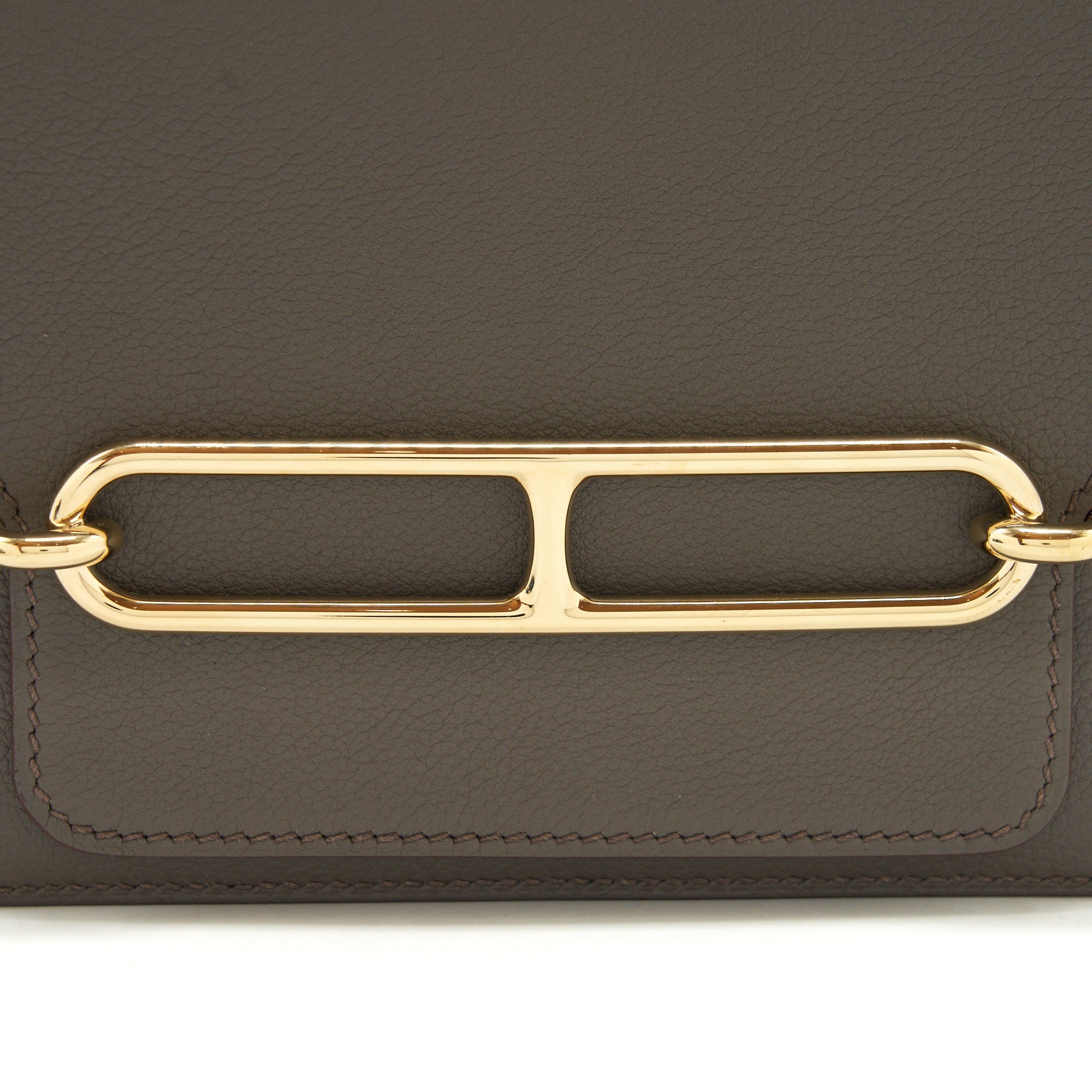 HERMES MINI ROULIS EVERCOLOR GRIS ETAIN GHW