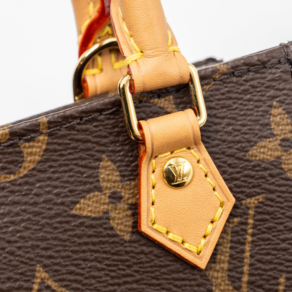 LOUIS VUITTON PETIT SAC PLAT MONOGRAM CANVAS GHW