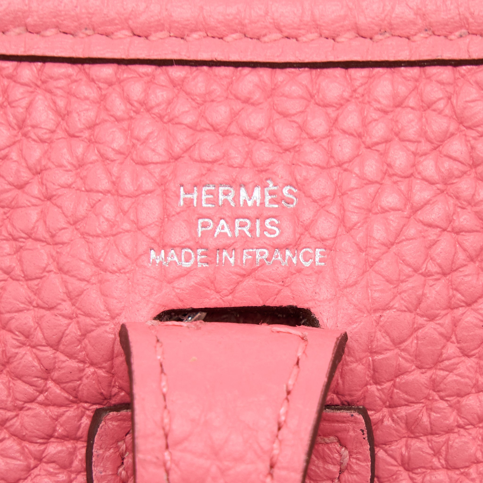 HERMES MINI EVELYNE CLEMENCE ROSE AZALEE SHW