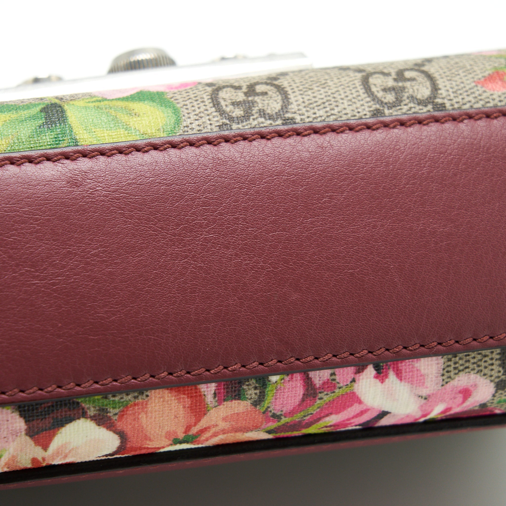 GUCCI SMALL PADLOCK PRINT PINK