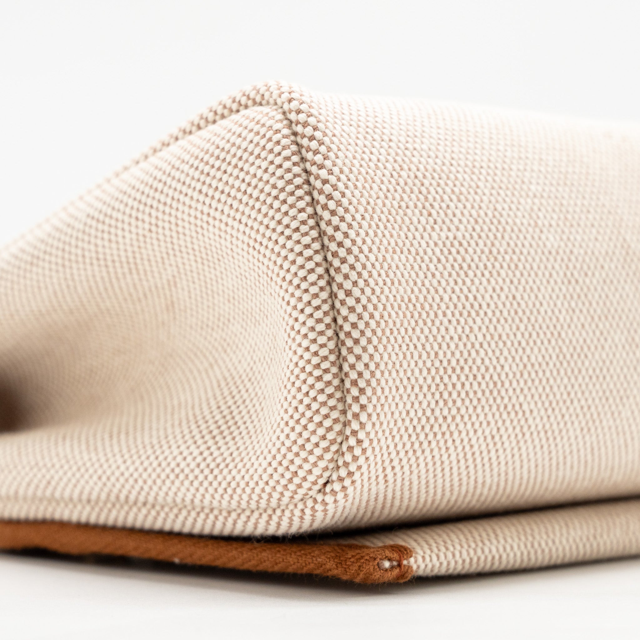 HERMES HERBAG MINI CANVAS/HUNTER ECRU-BEIGE/FAUVE GHW