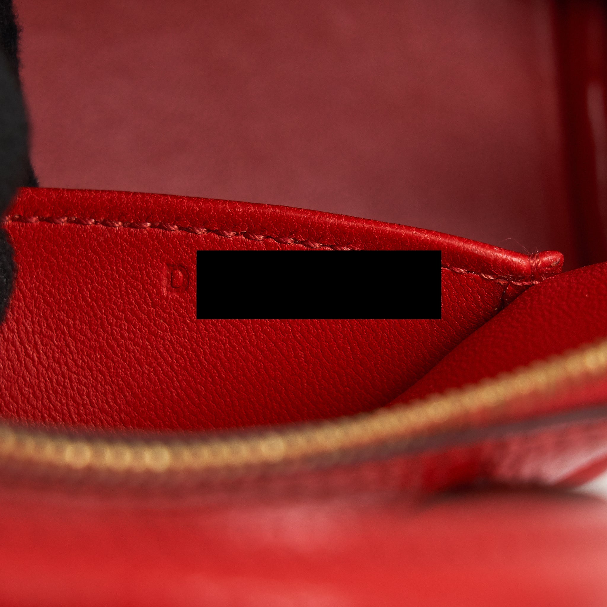 HERMES MINI BOLIDE CHEVRE ROUGE DE COEUR GHW