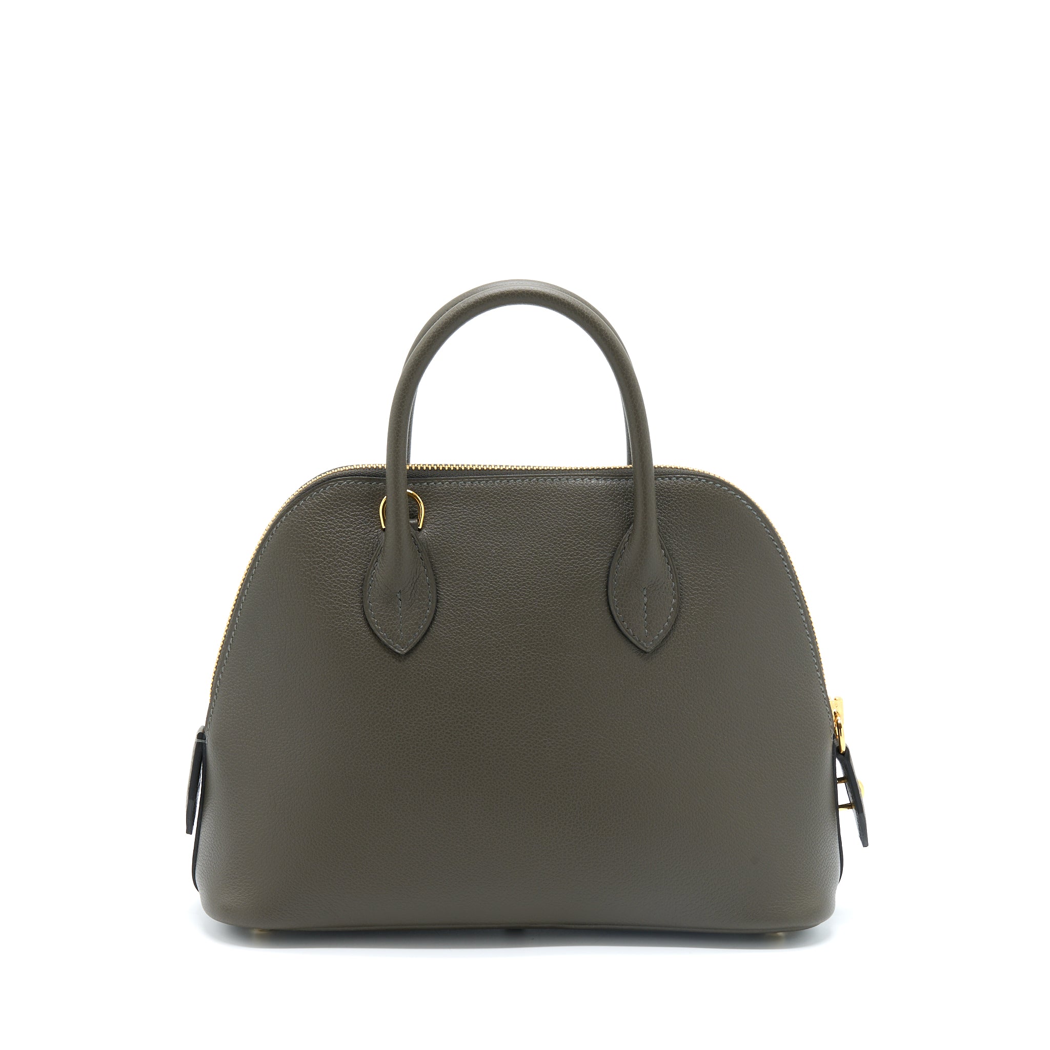 HERMES BOLIDE 25 EVERCOLOR G8 VERT MAQUIS GHW