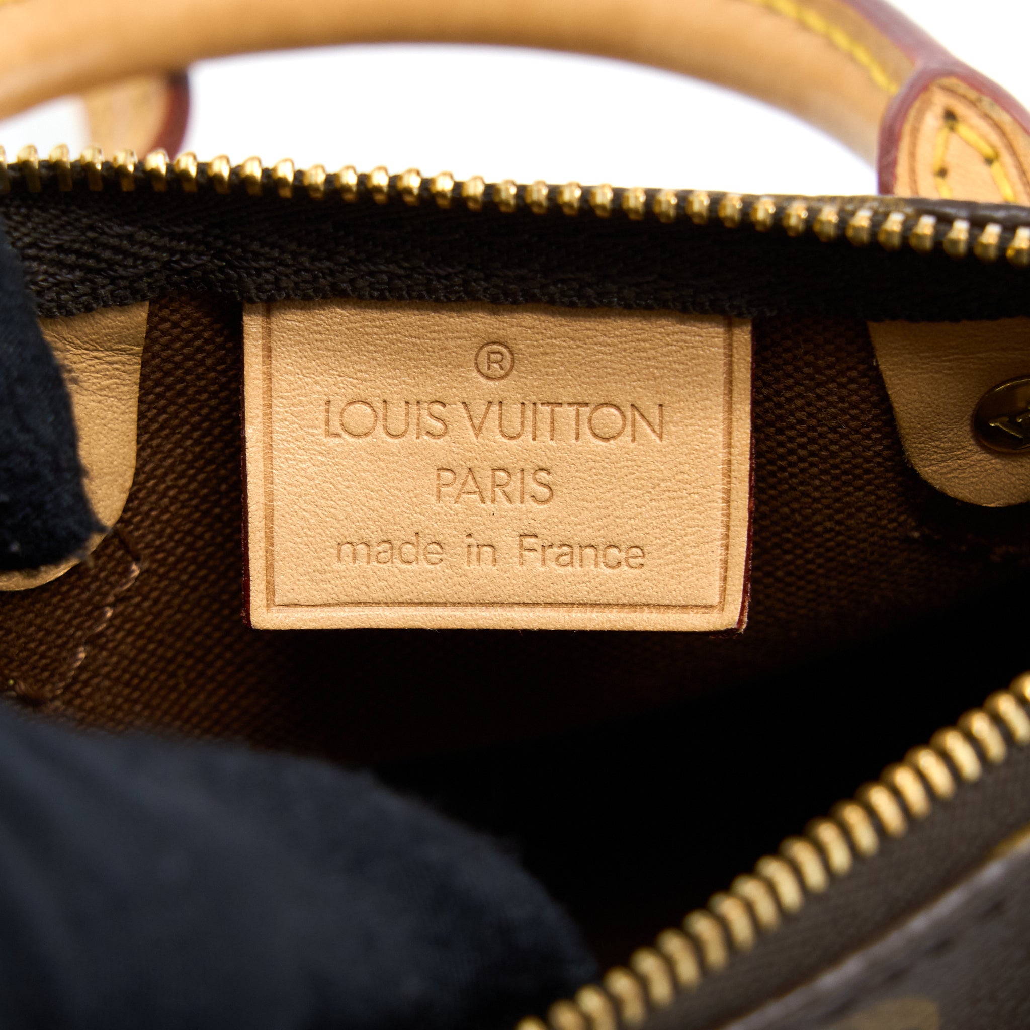 LOUIS VUITTON NANO SPEEDY MONOGRAM CANVAS GHW (OLD VERSION)