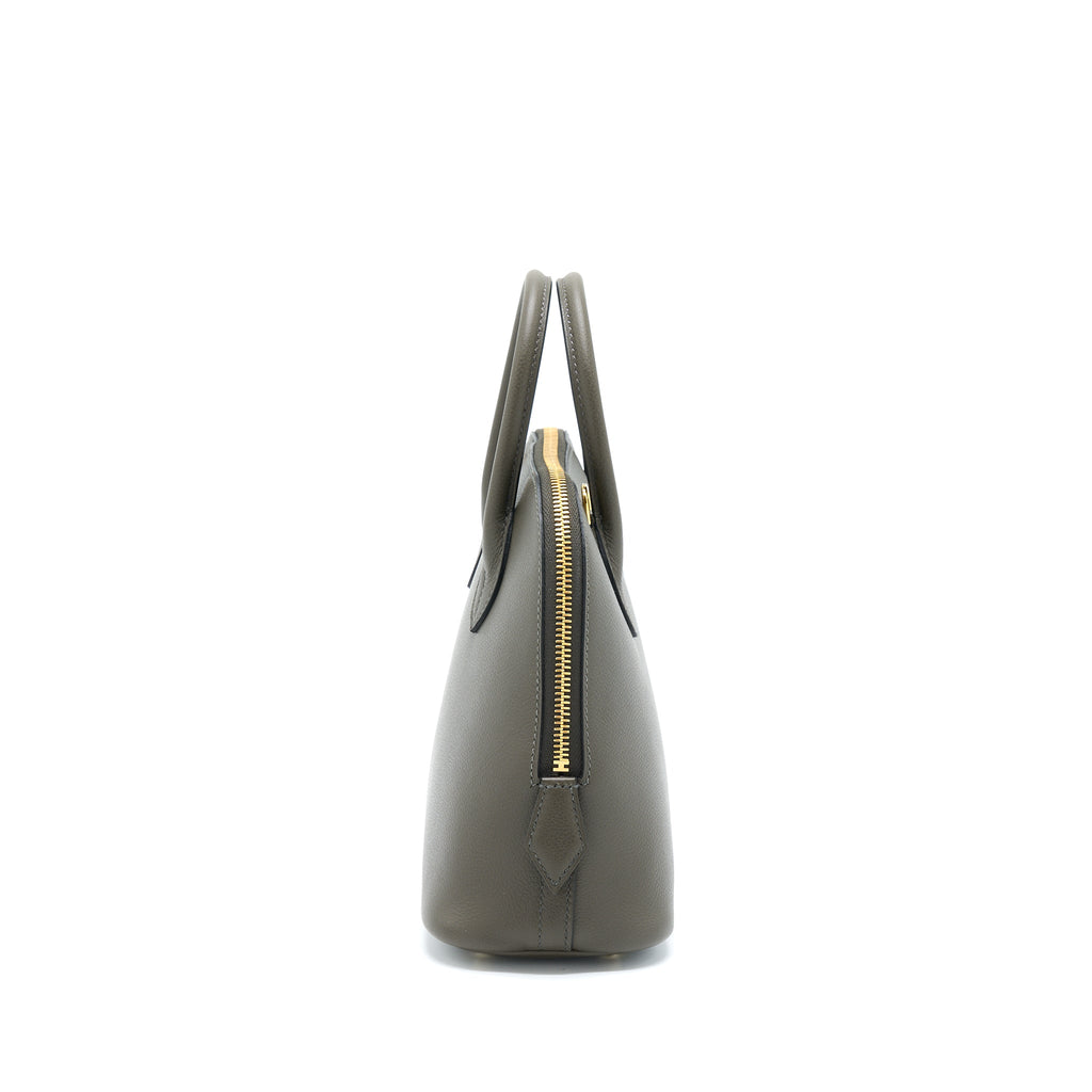 HERMES BOLIDE 25 EVERCOLOR G8 VERT MAQUIS GHW