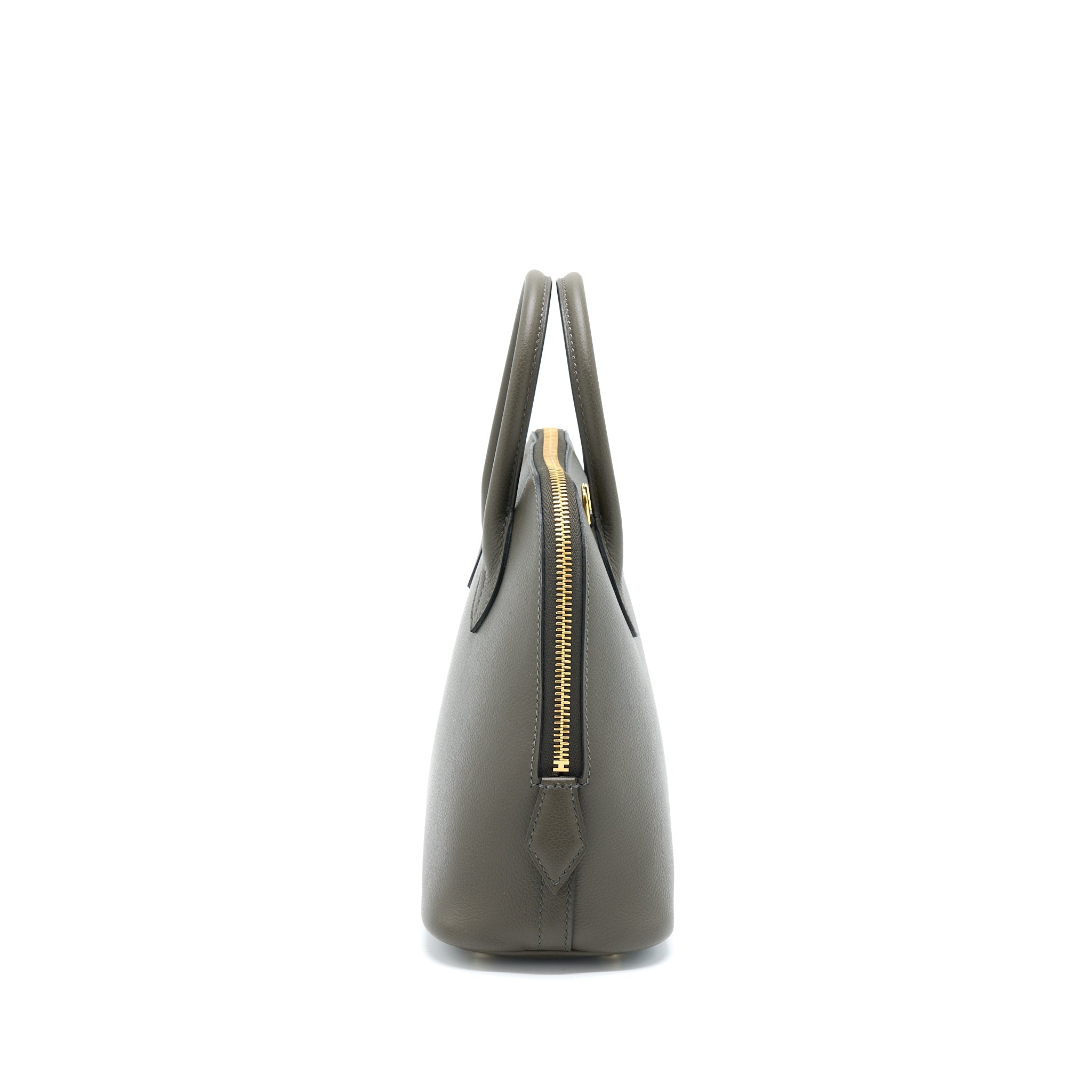 HERMES BOLIDE 25 EVERCOLOR G8 VERT MAQUIS GHW