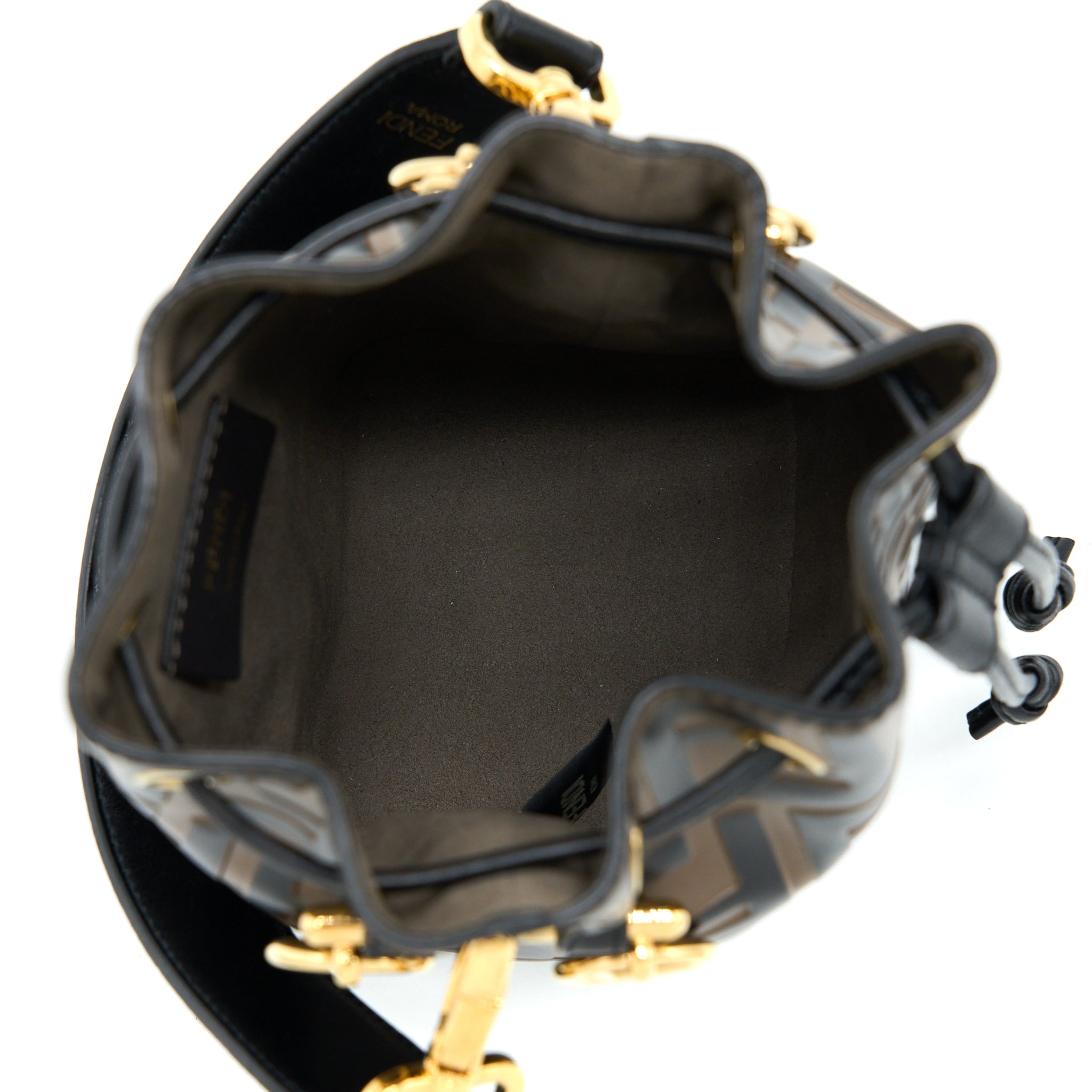 FENDI MON TRESOR MINI BUCKET BAG GHW