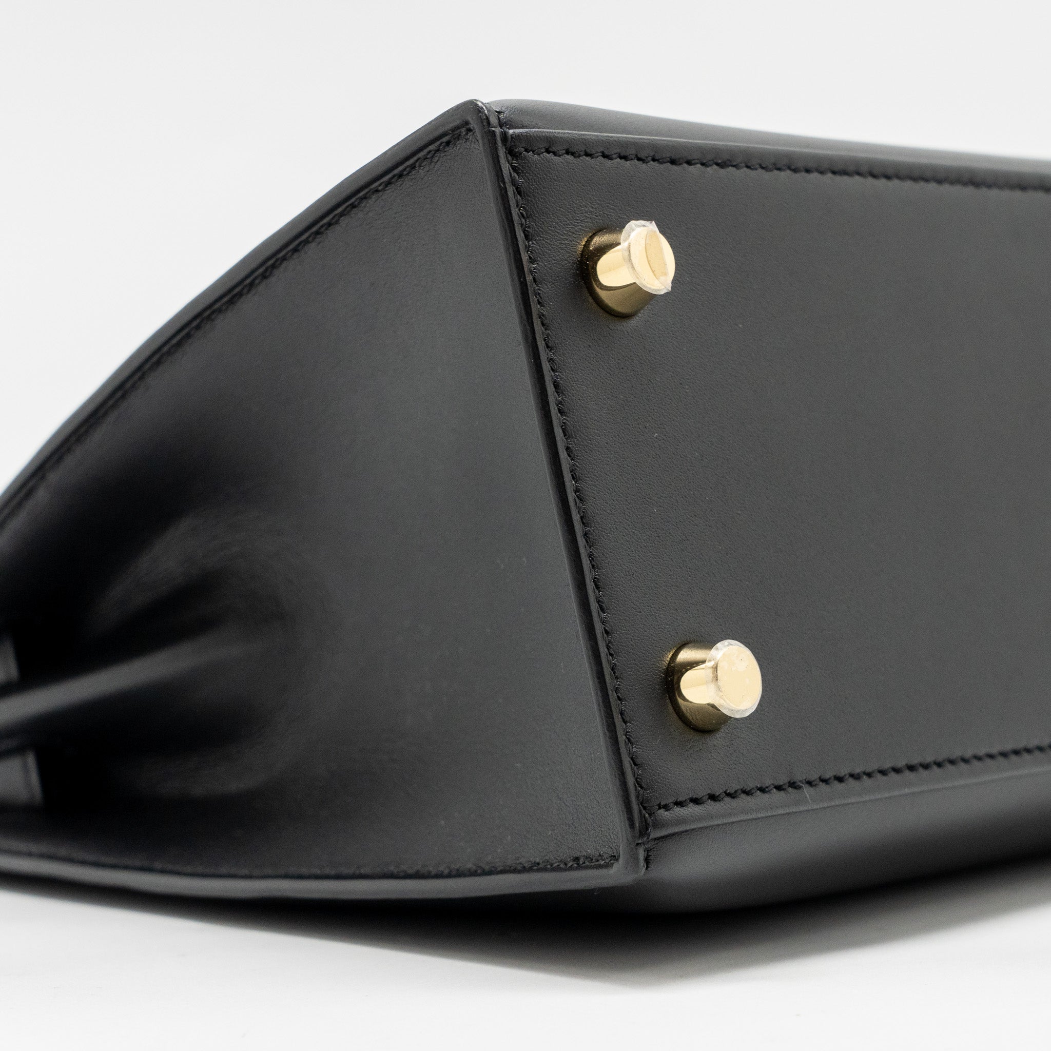 HERMES KELLY 25 SOMBRERO BLACK GHW