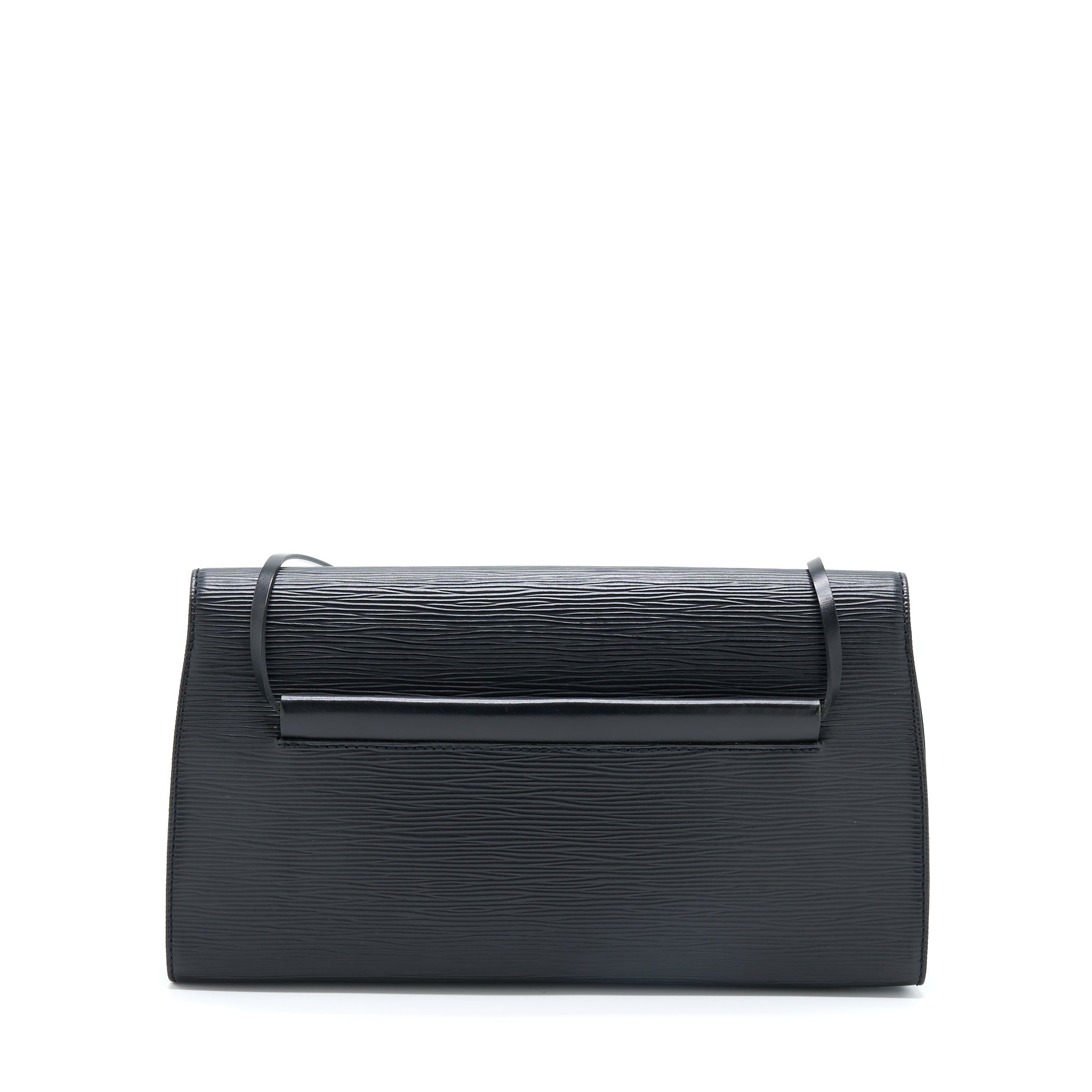 LOUIS VUITTON VINTAGE SHOULDER BAG EPI BLACK