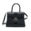 DELVAUX BRILLIANT MM BLACK SHW CALFSKIN