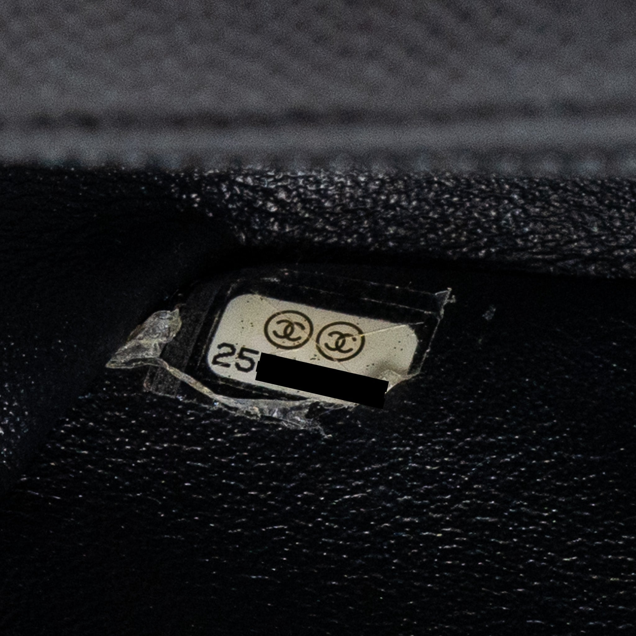 CHANEL MINI RECTANGULAR FLAP BAG CHEVRON CAVIAR BLACK SHW