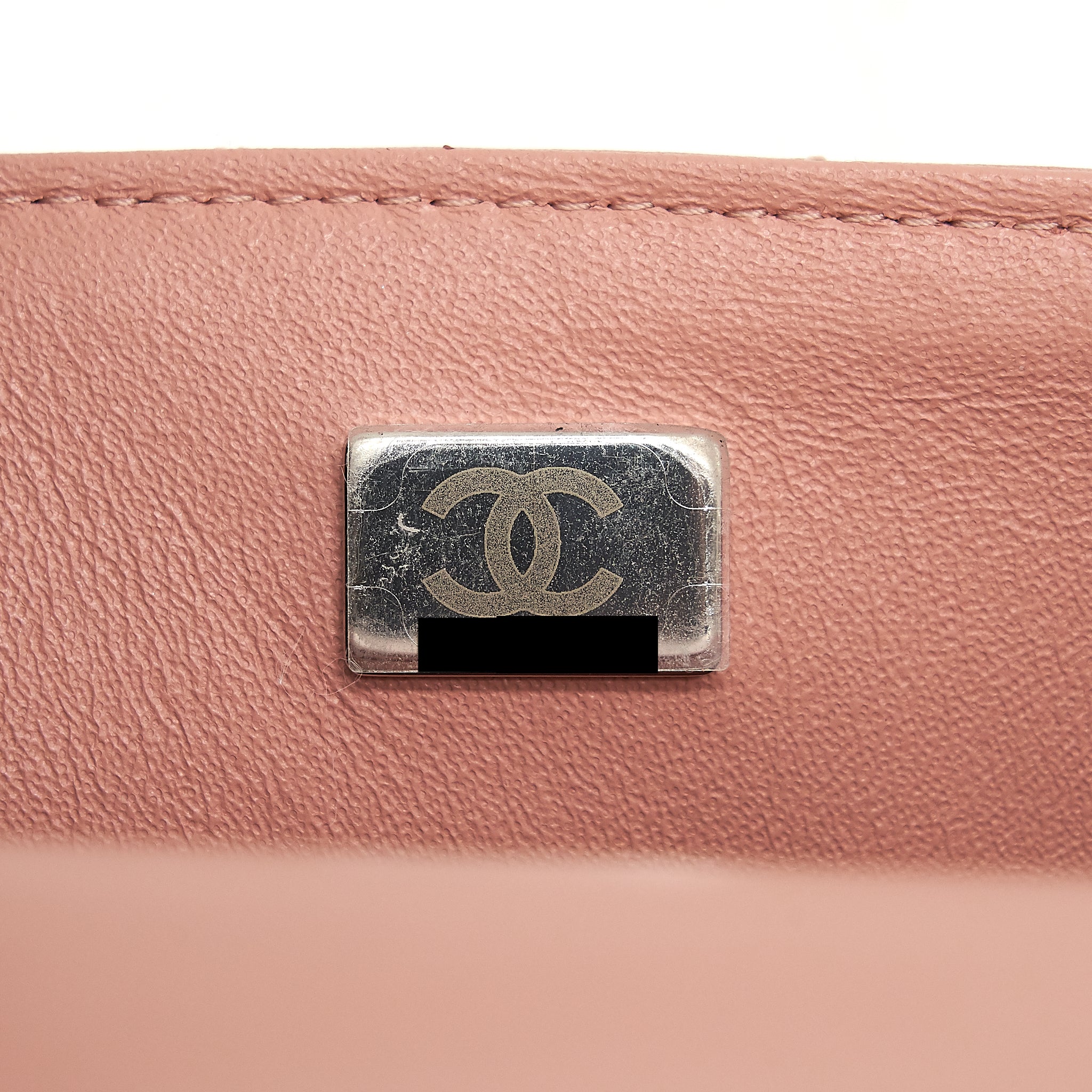 CHANEL MINI RECTANGULAR FLAP BAG LAMBSKIN PINK SHW
