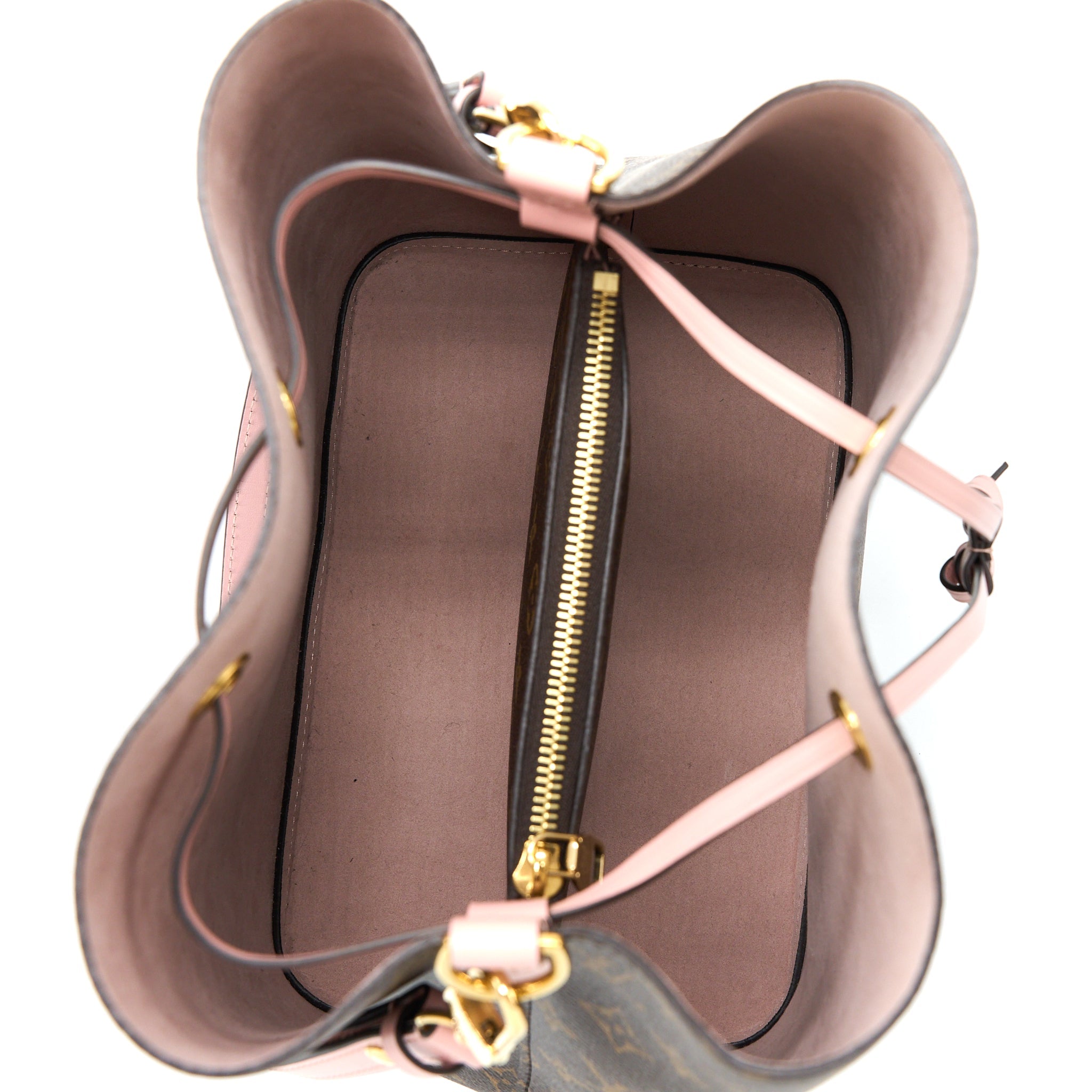 LOUIS VUITTON NEONOE MONOGRAM CANVAS ROSE POUDRE GHW (NEW VERSION)