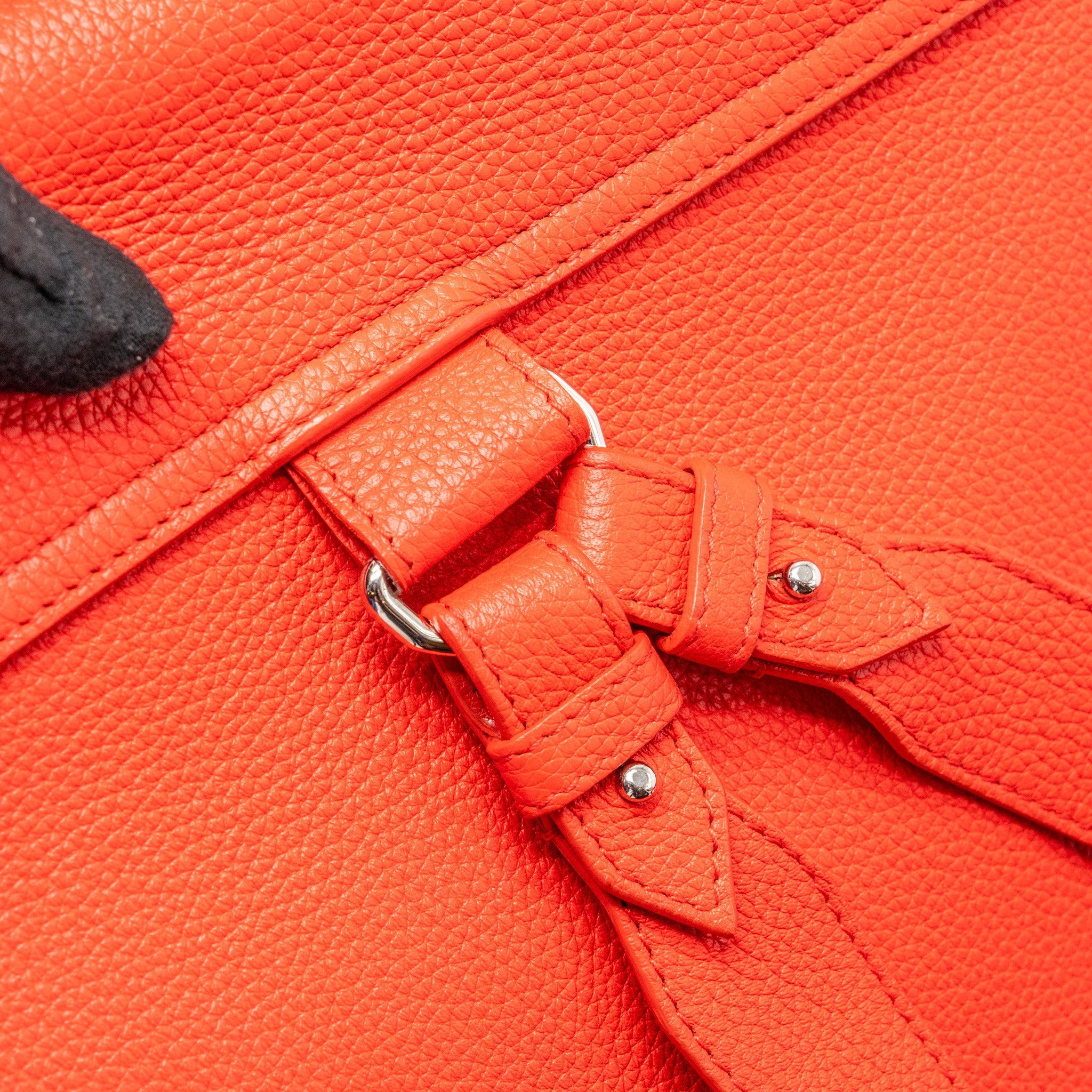 BALENCIAGA BACKPACK CALFSKIN RED GHW