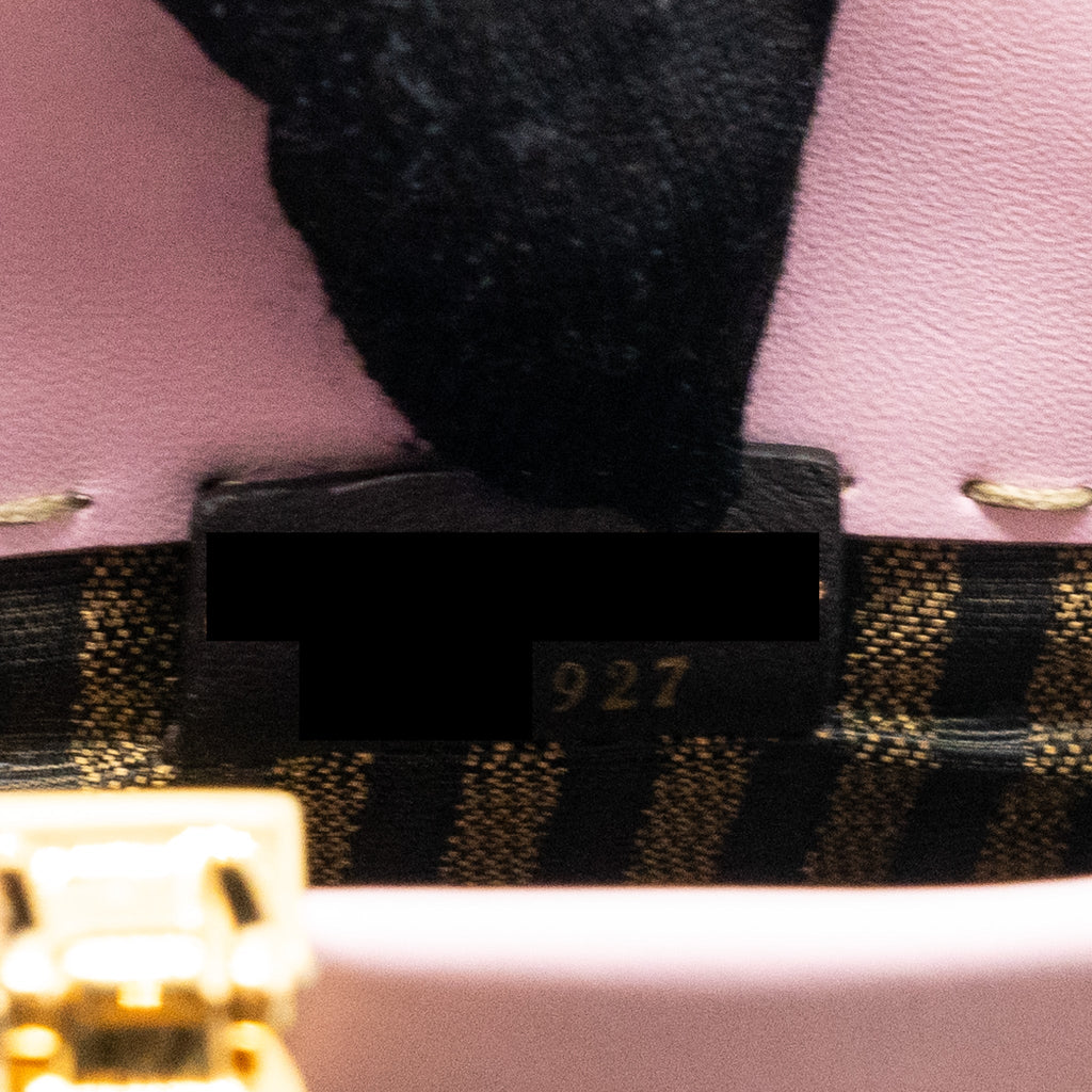 FENDI MINI SUNSHINE SHOPPER BAG LEATHER PINK GHW