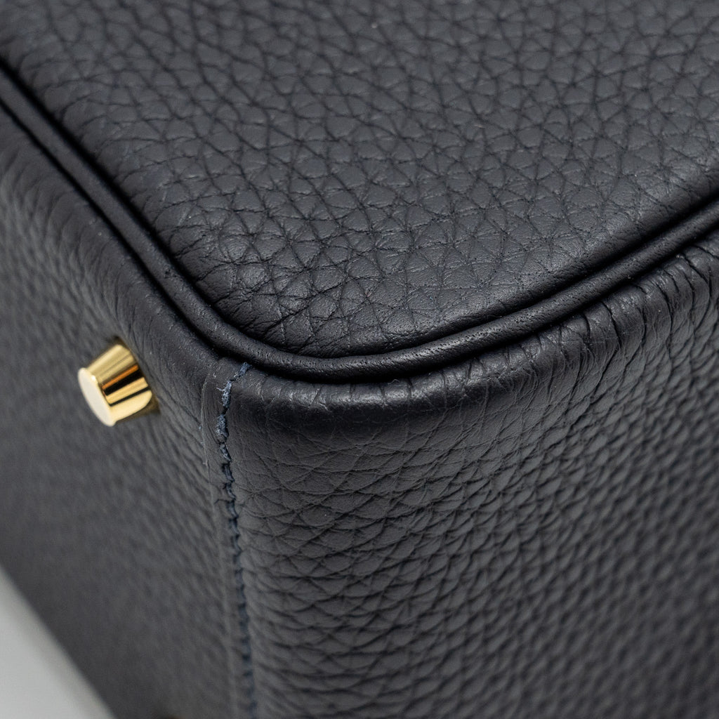 HERMES MINI LINDY CLEMENCE CABAN GHW