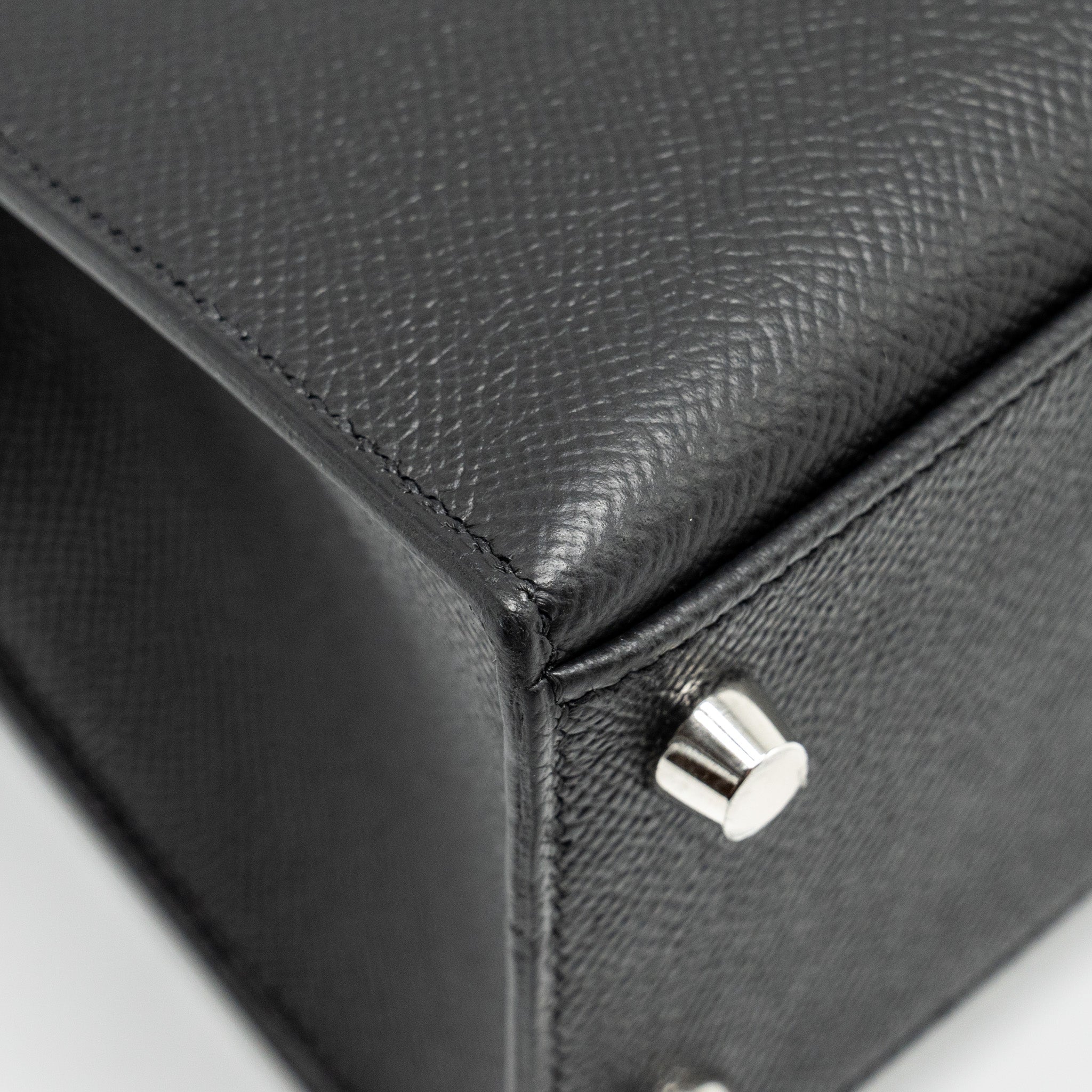HERMES KELLY 25 EPSOM BLACK SHW