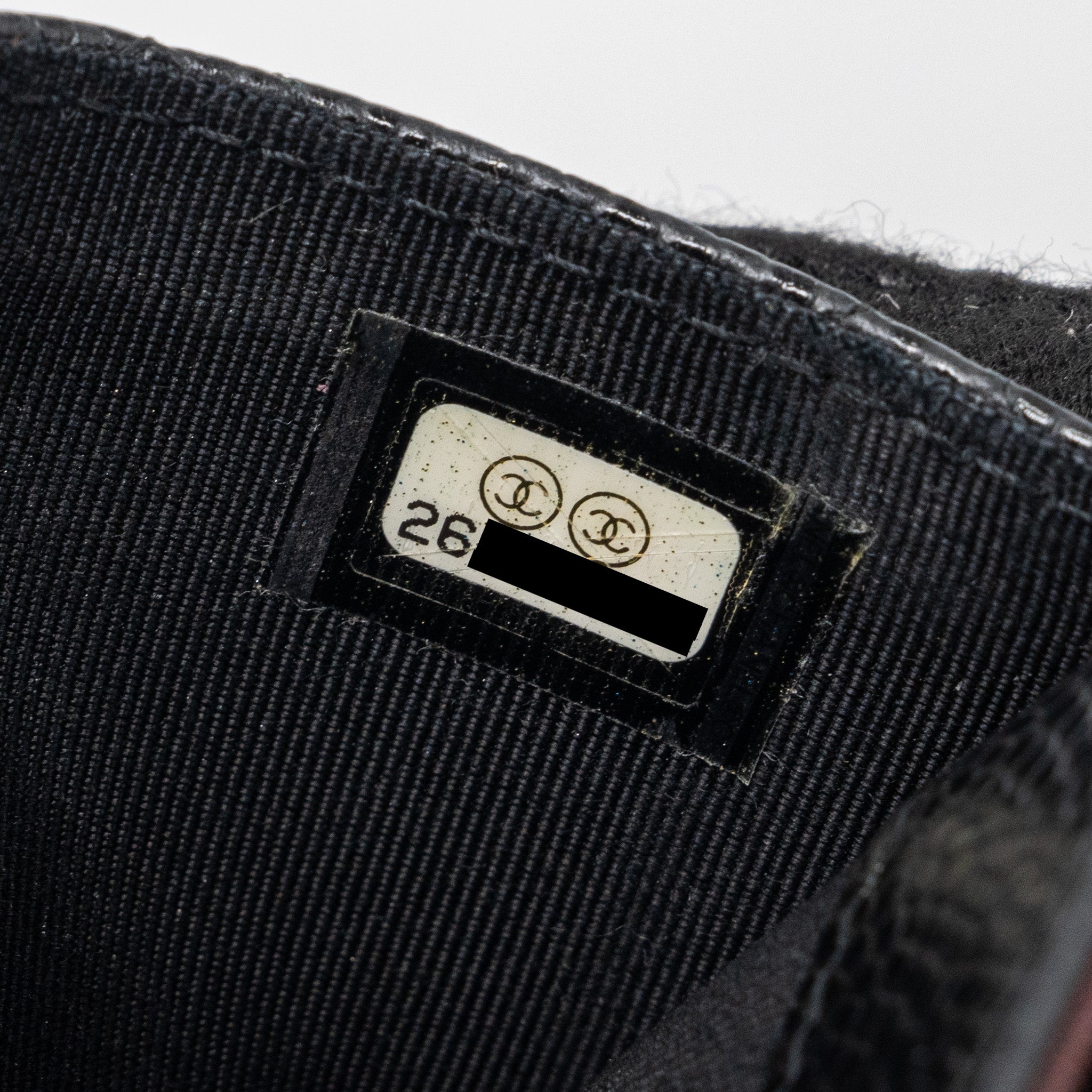 CHANEL CLASSIC FLAP CARD HOLDER CAVIAR BLACK SHW