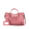 BALENCIAGA CLASSIC CITY BAG IN PINK