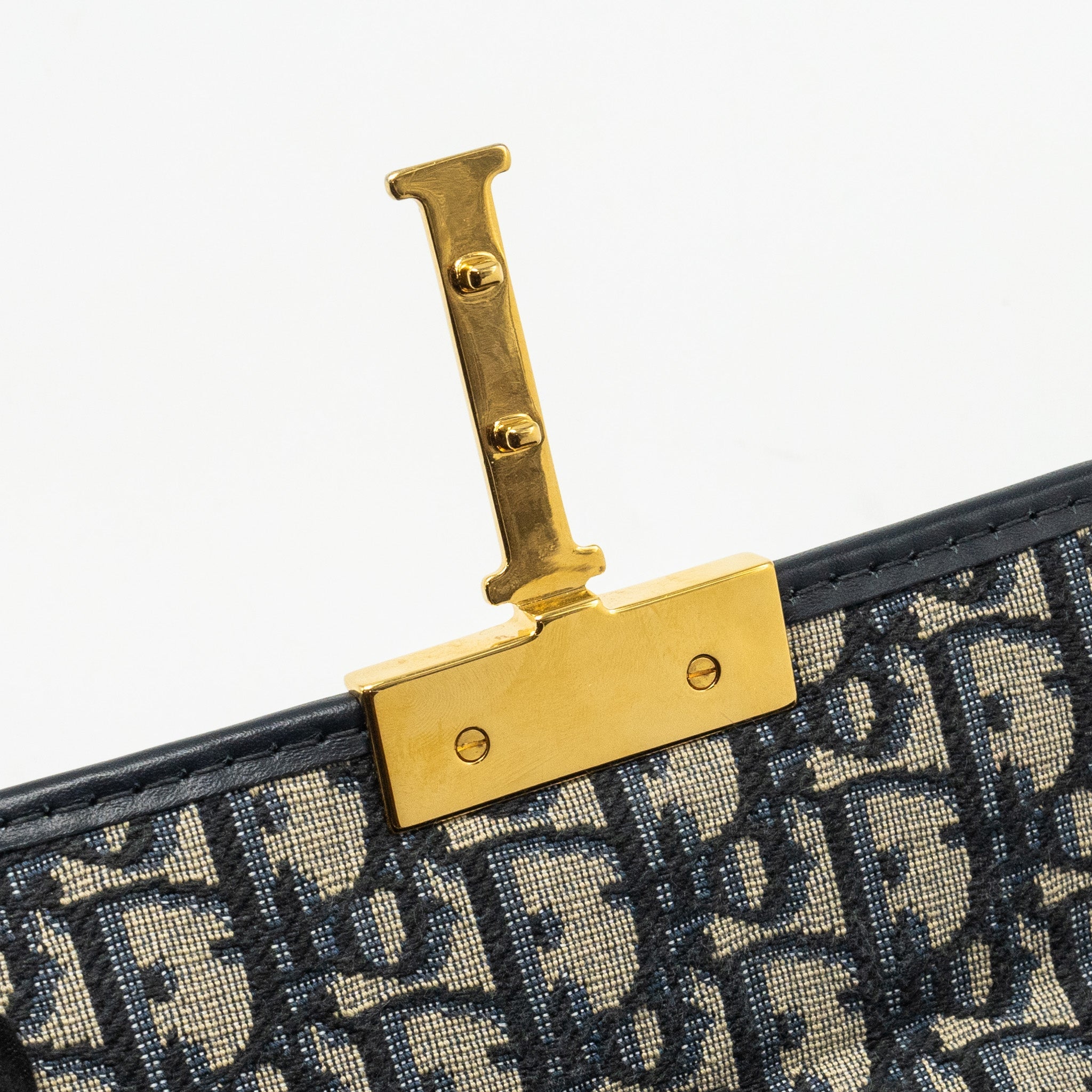 DIOR 30 MONTAIGNE BOX BLUE OBLIQUE JACQUARD GHW